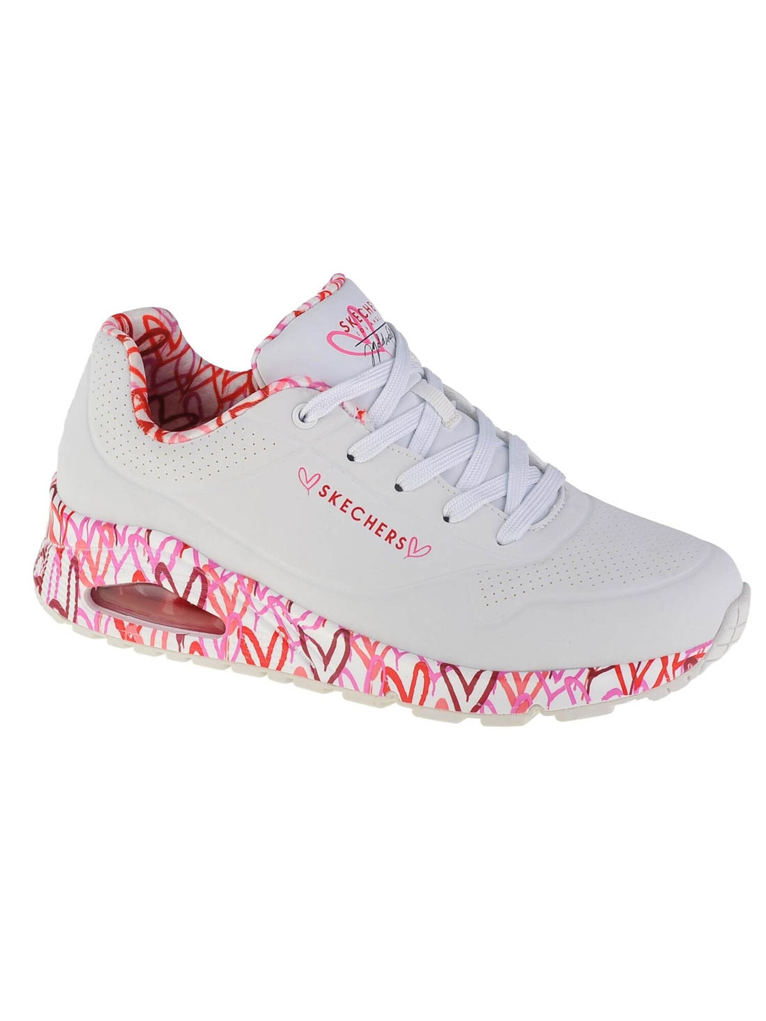 SKECHERS Zapatillas deportivas bajas 'Uno-Loving Love' rosa / rojo / blanco – imagen 3