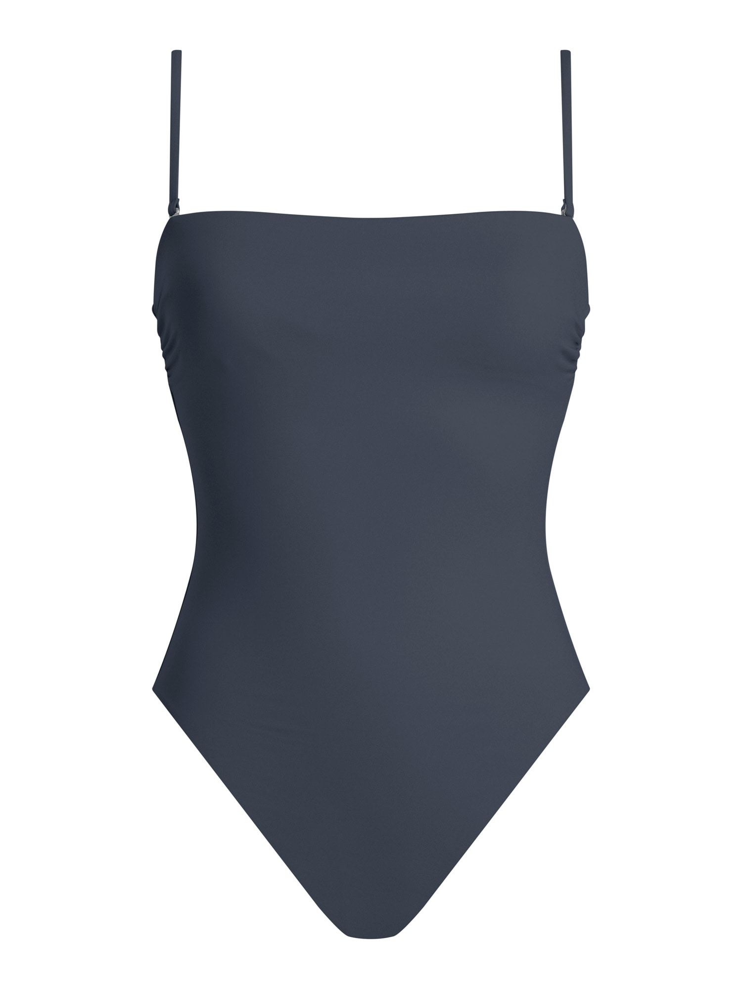 Calvin Klein Swimwear Costum de baie întreg  gri închis