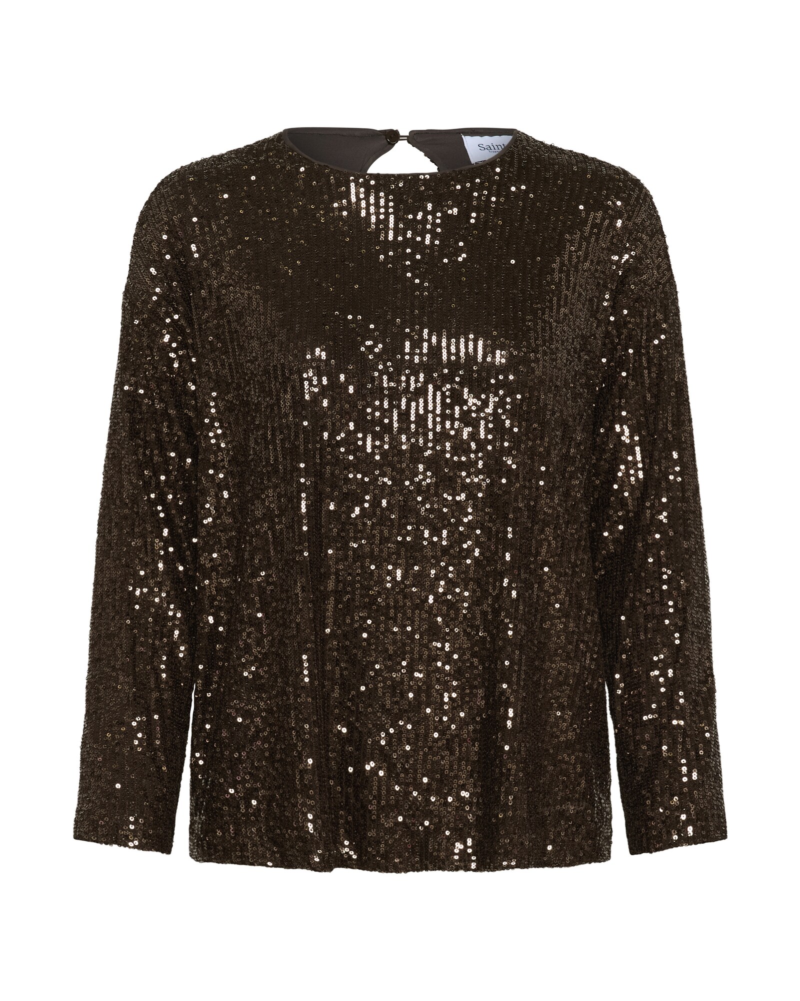 SAINT TROPEZ Blusa  moca