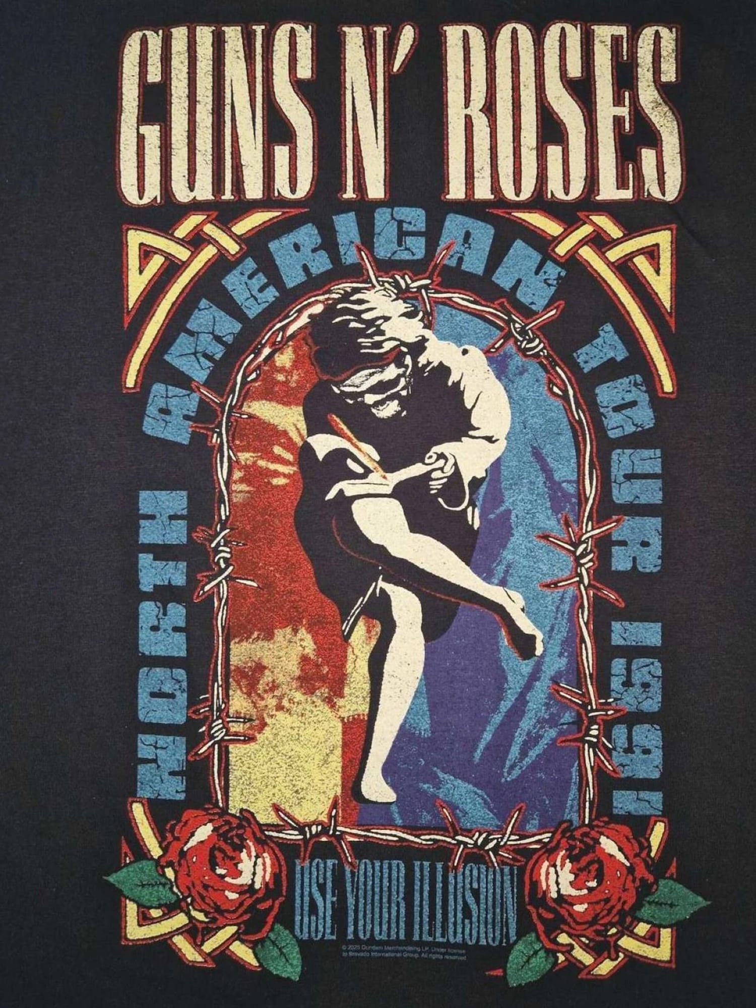 GUNS N' ROSES Sudadera 'Guns N´ Roses Use Your Illution Skull Sweatshirt'  negro – imagen 3