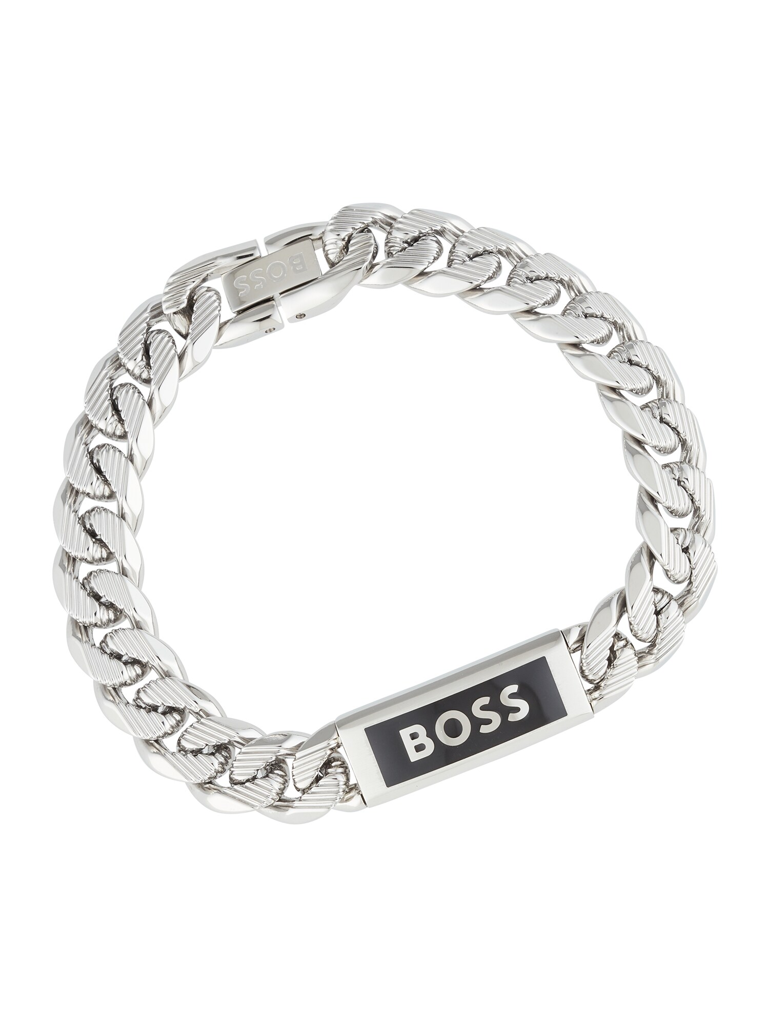 BOSS Karkötő 'KASSY'  fekete / ezüst termék 2. képe