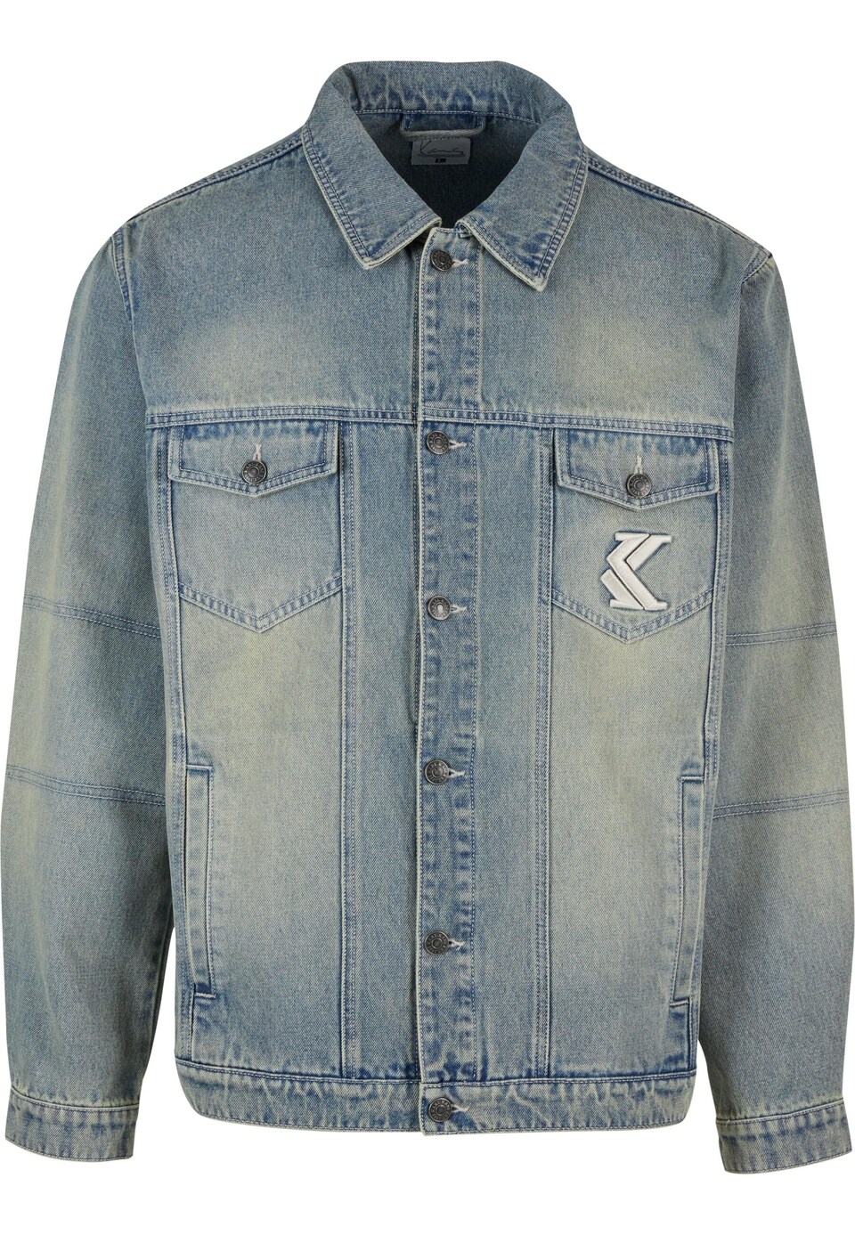Övergångsjacka blå denim