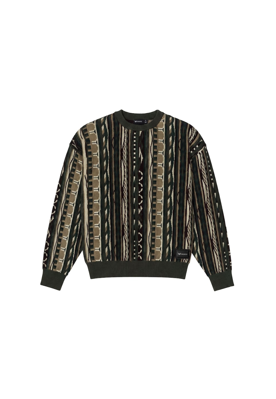 Tröja beige / mörkbeige / mörkbrun
