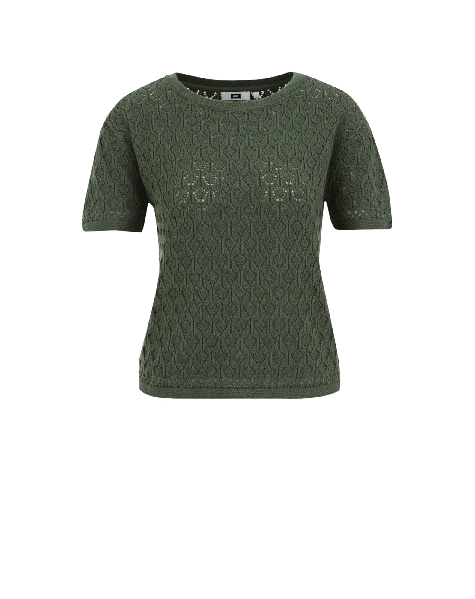 WE Fashion Pulover  verde închis