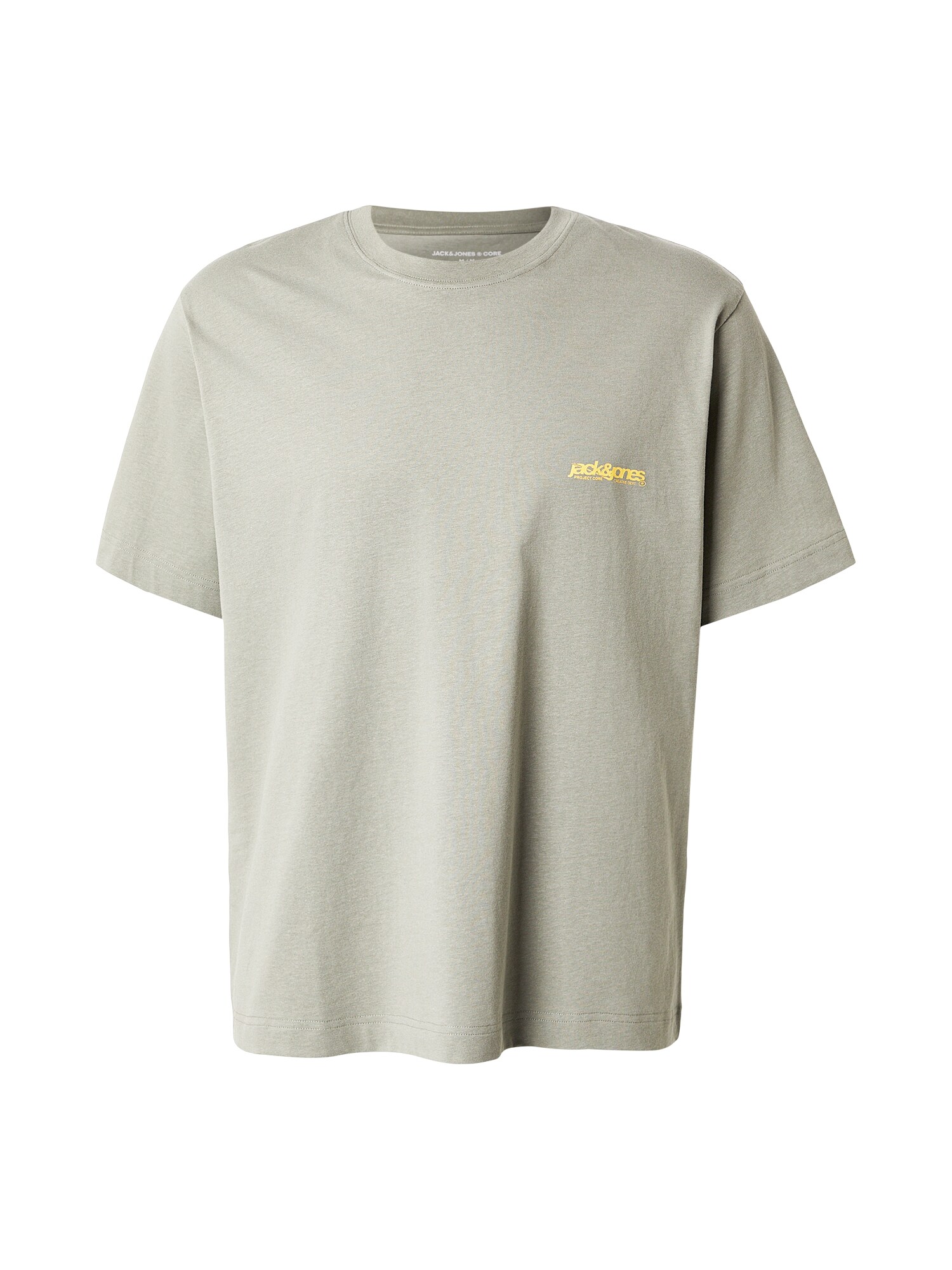 JACK & JONES Majica 'JWHunion'  rumena / siva