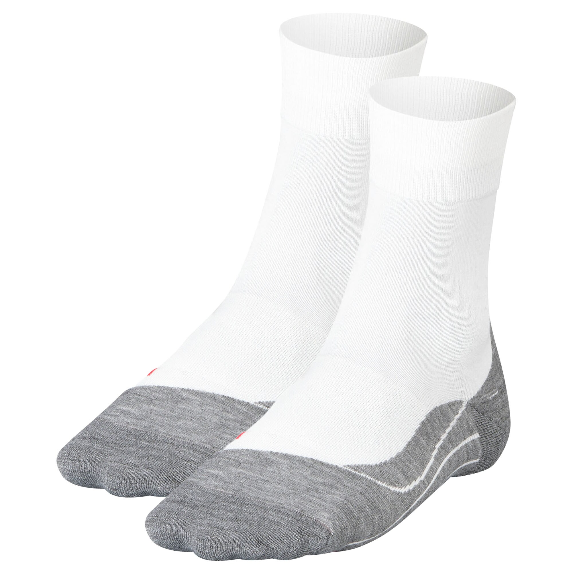 FALKE Calzino sportivo  grigio / bianco