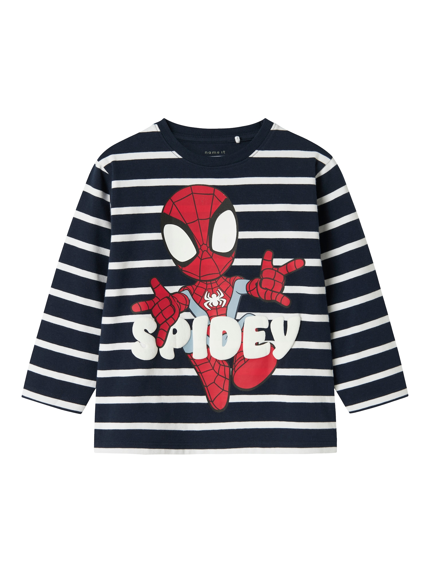 NAME IT Tricou NMMJOSUE SPIDER  bleumarin / albastru deschis / roșu / alb