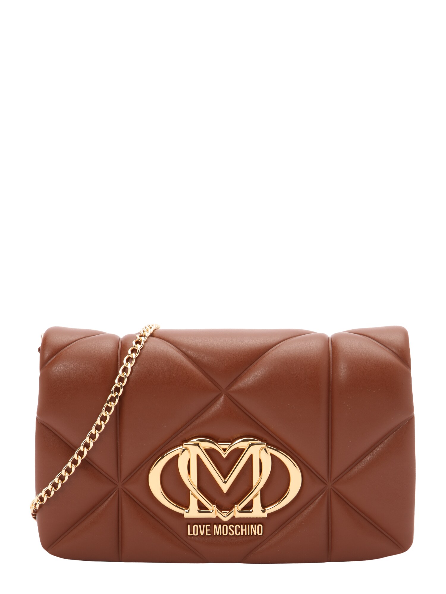 Love Moschino Geantă de umăr  castaniu