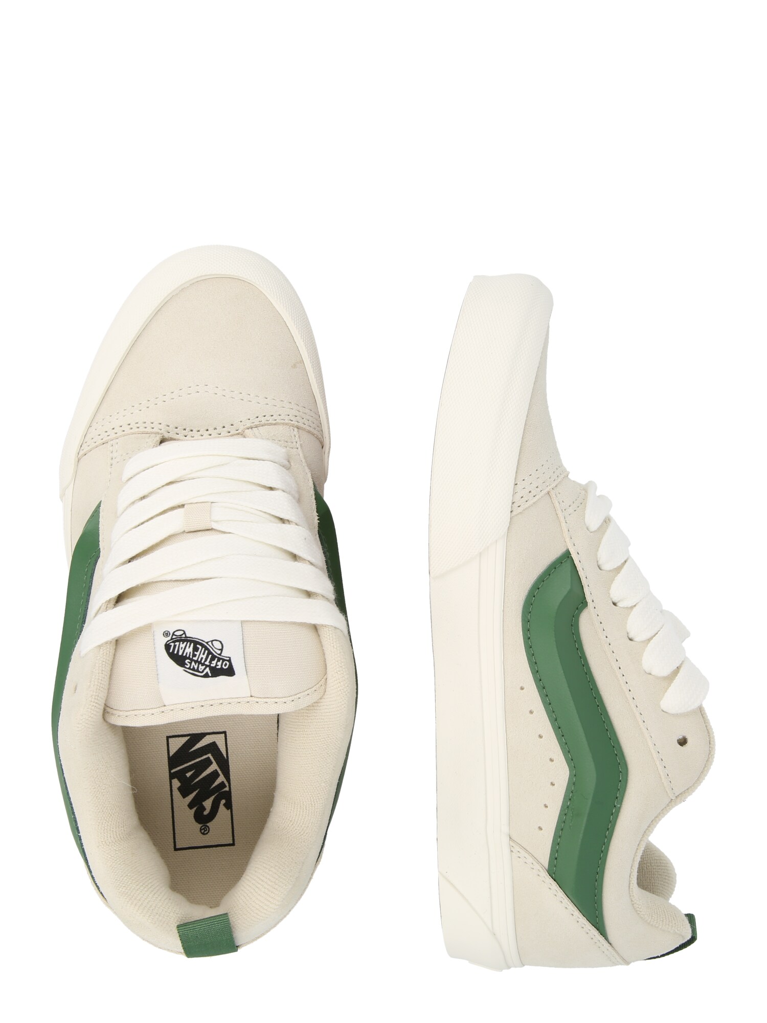 VANS Rövid szárú sportcipők 'KNU SKOOL'  világos bézs / smaragd termék 2. képe