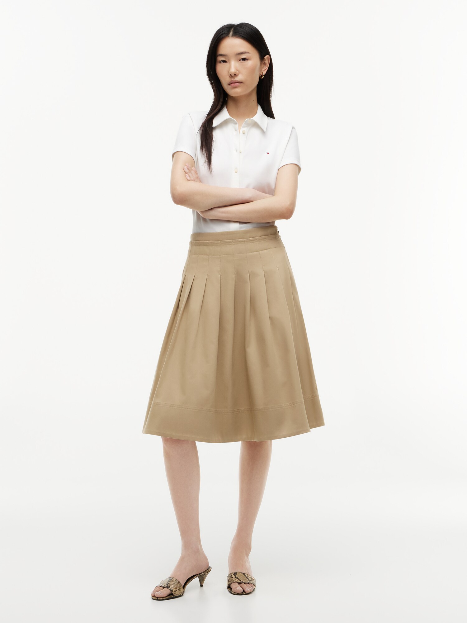 TOMMY HILFIGER Falda  beige – imagen 5