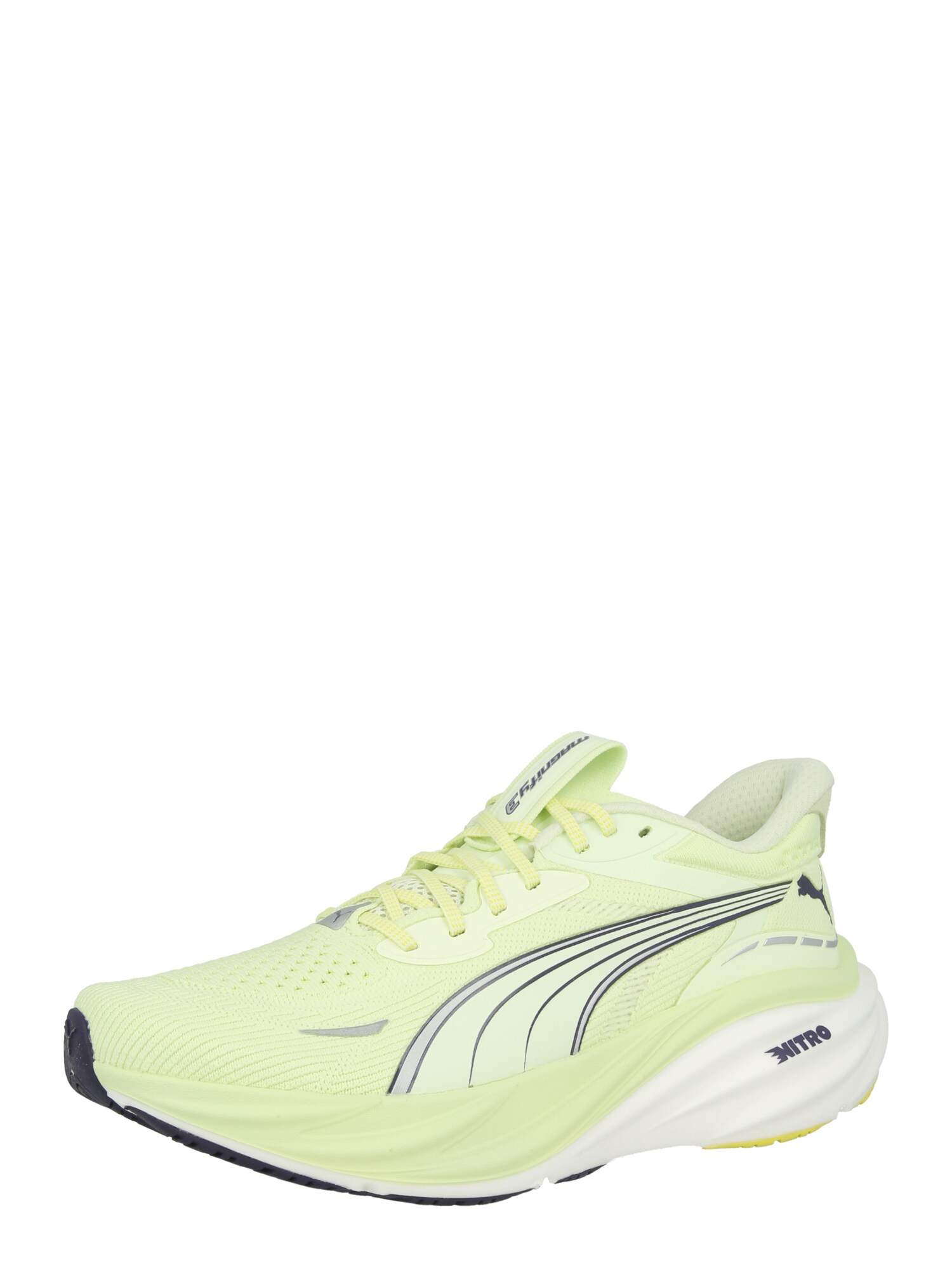 PUMA Sneaker de alergat Magnify Nitro 3  verde măr / negru