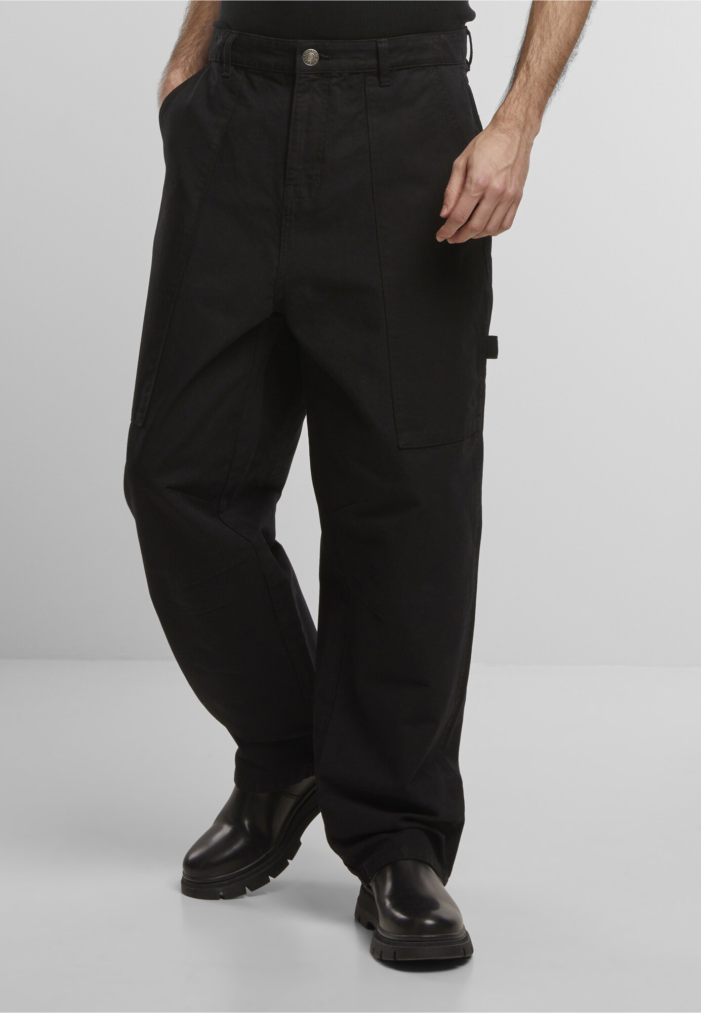 Urban Classics Broek Zwart