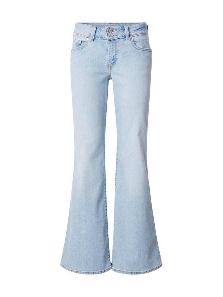 LEVI'S Jeans 'Superlow Flare' Damen Größe 28 blue denim