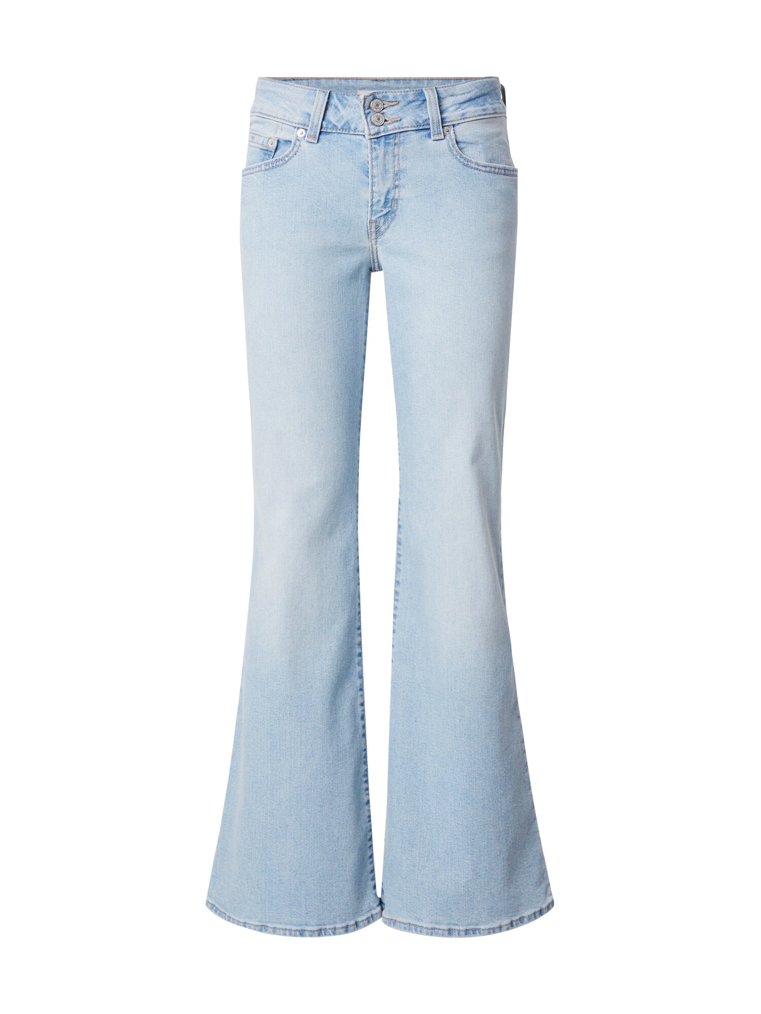 LEVI'S ® Džínsy 'Superlow Flare'  modrá denim