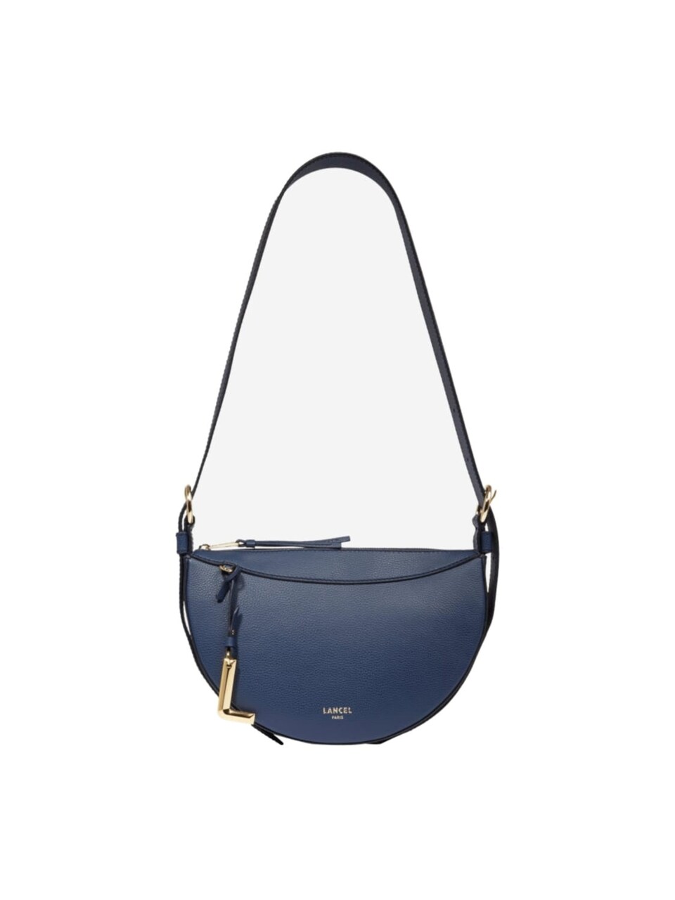Handväska 'Lancel Sac demi lune Faubourg Ultramarine Femme'