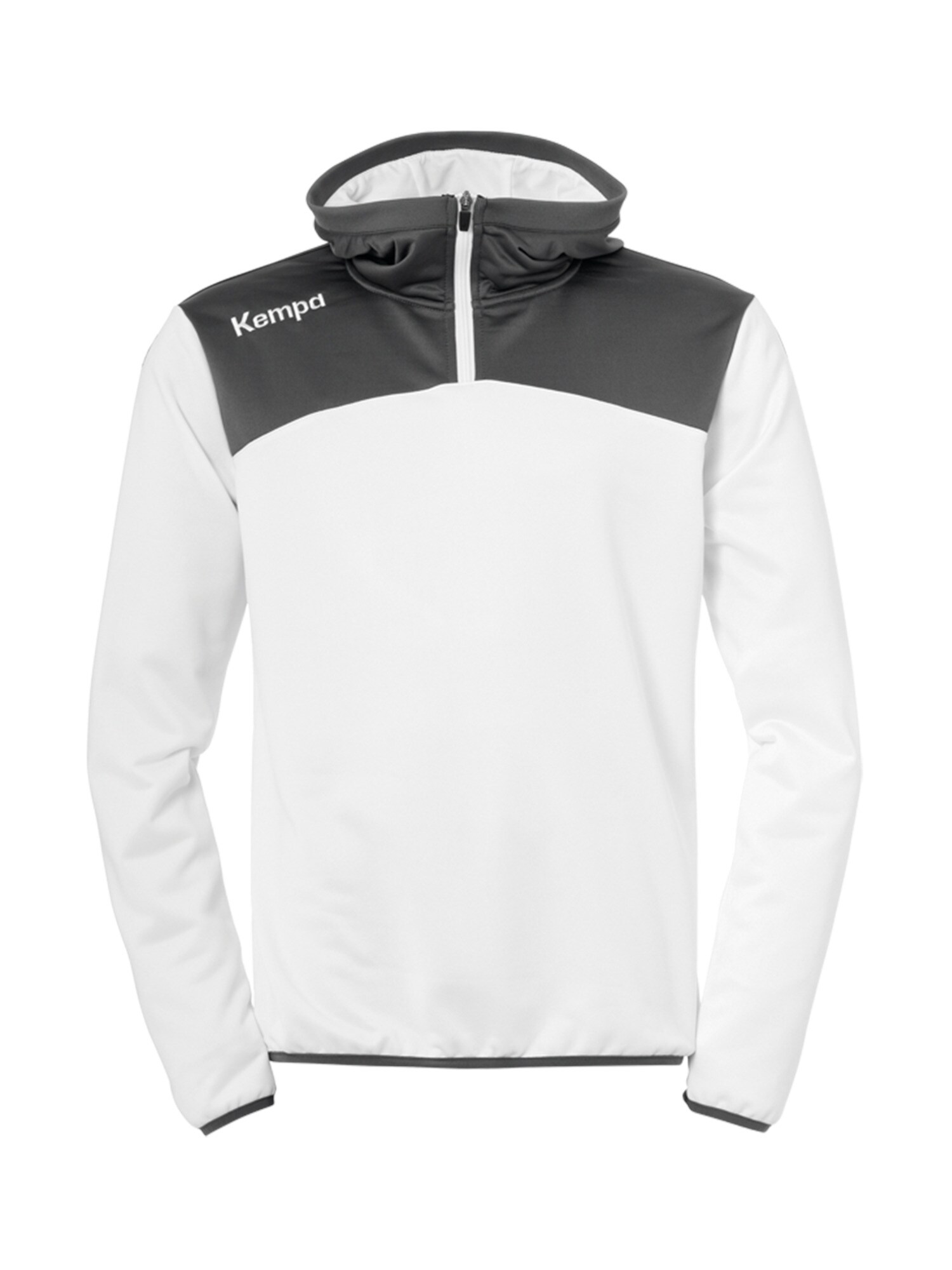 KEMPA Hanorac sport  gri metalic / alb