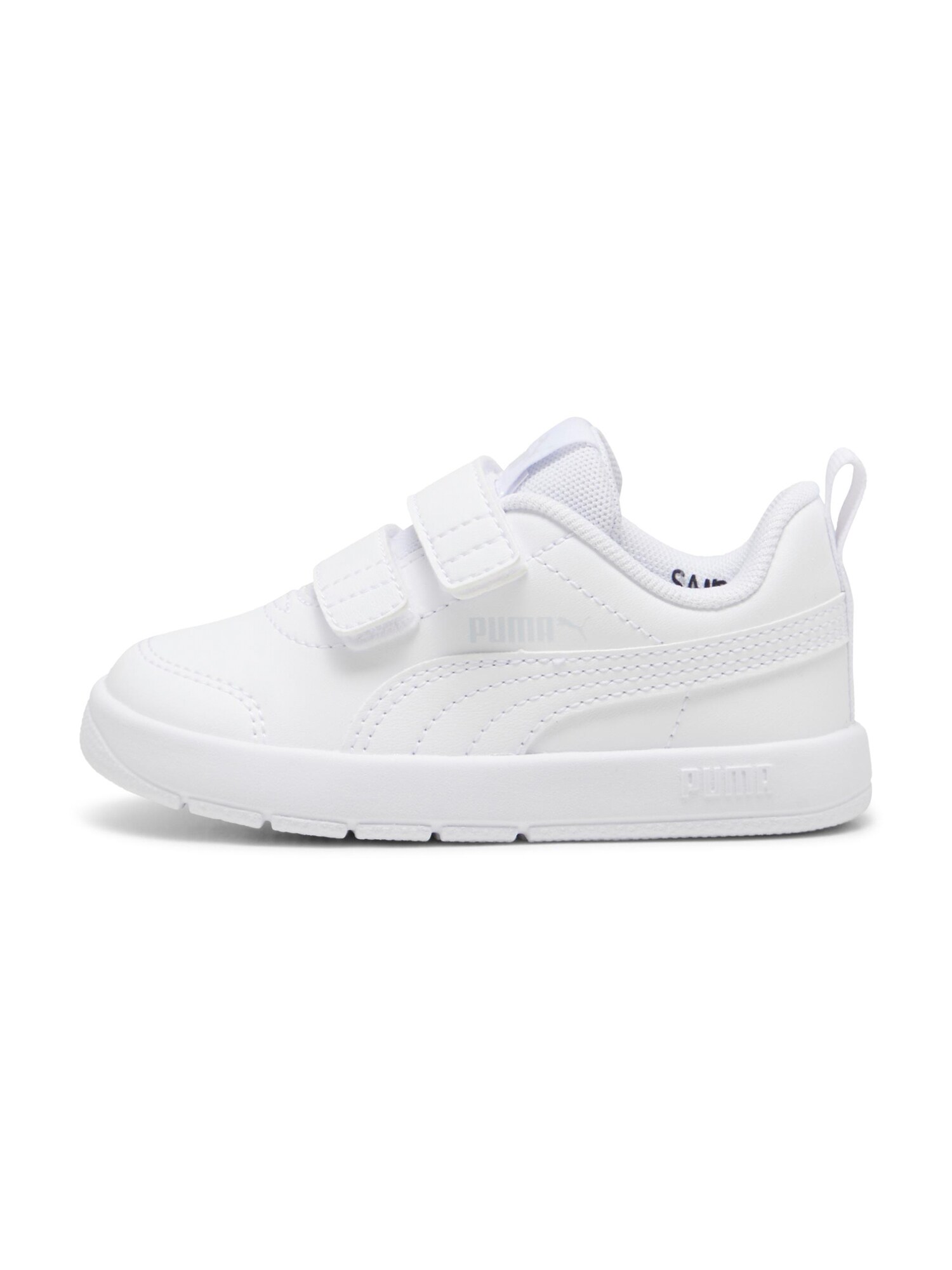 PUMA Sneaker Courtflex V3  gri deschis / alb