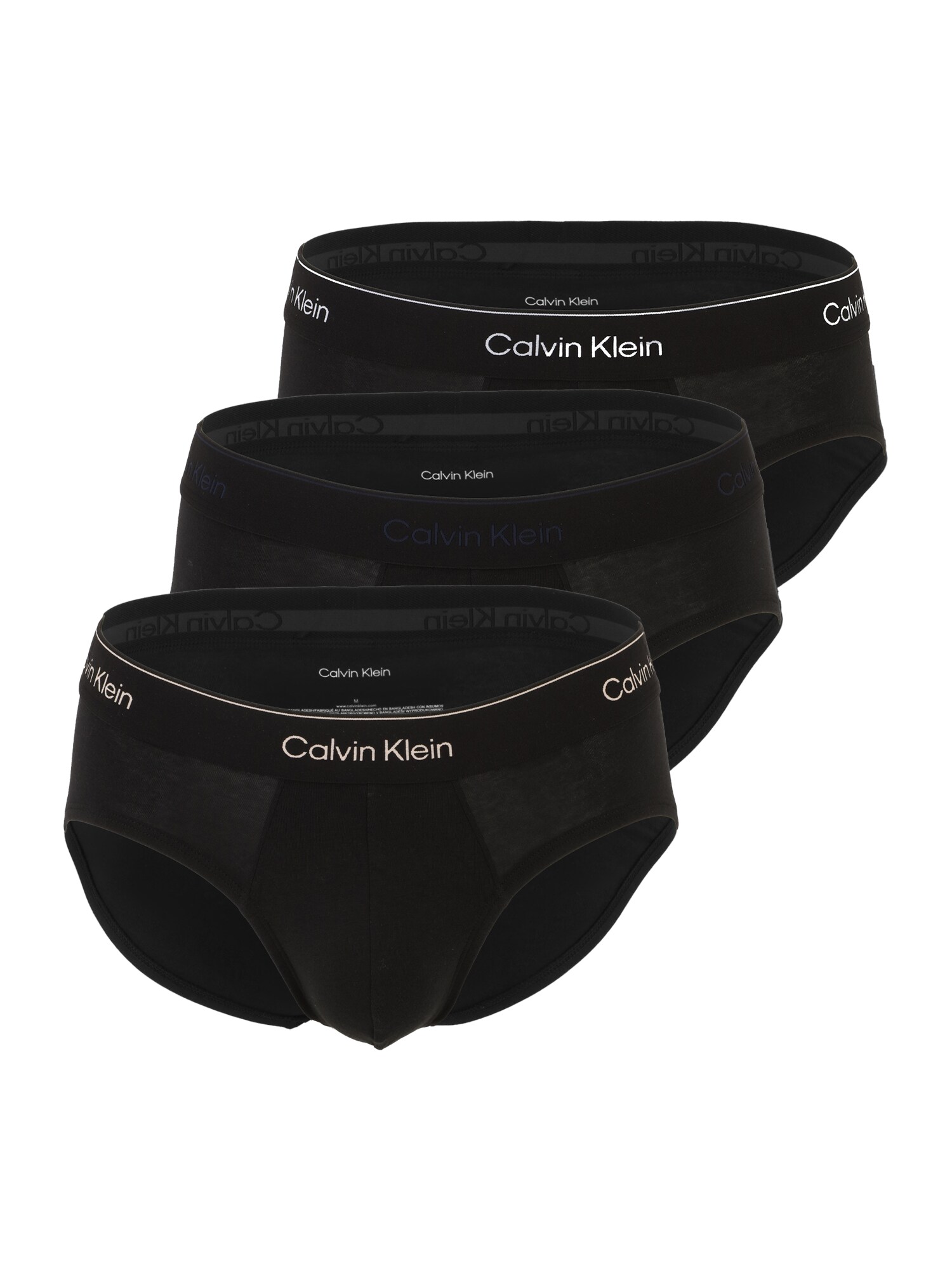 Calvin Klein Underwear Slip  negru / alb