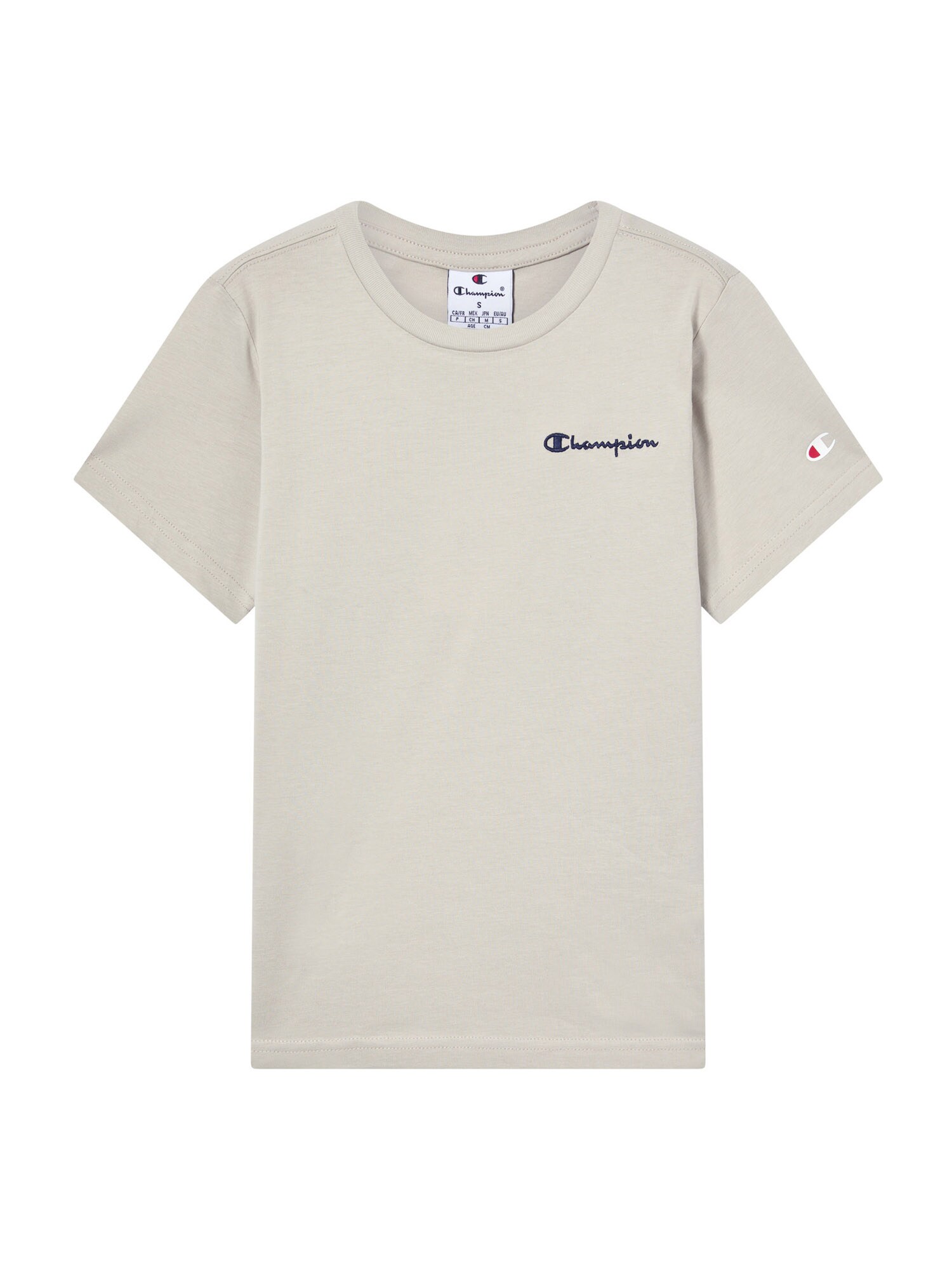 Champion Authentic Athletic Apparel Tricou  ecru / albastru închis