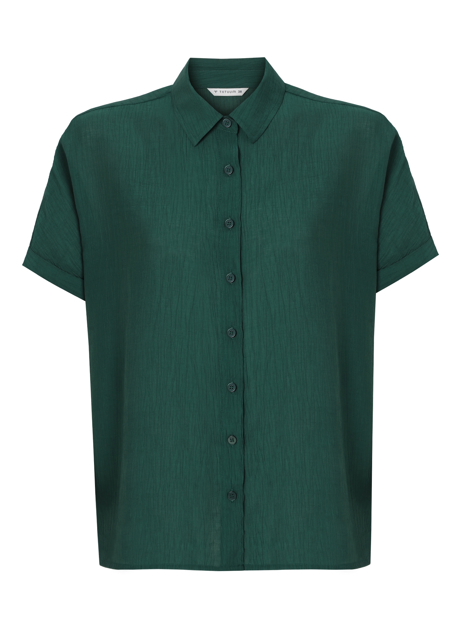 TATUUM Bluză Zaria verde pin