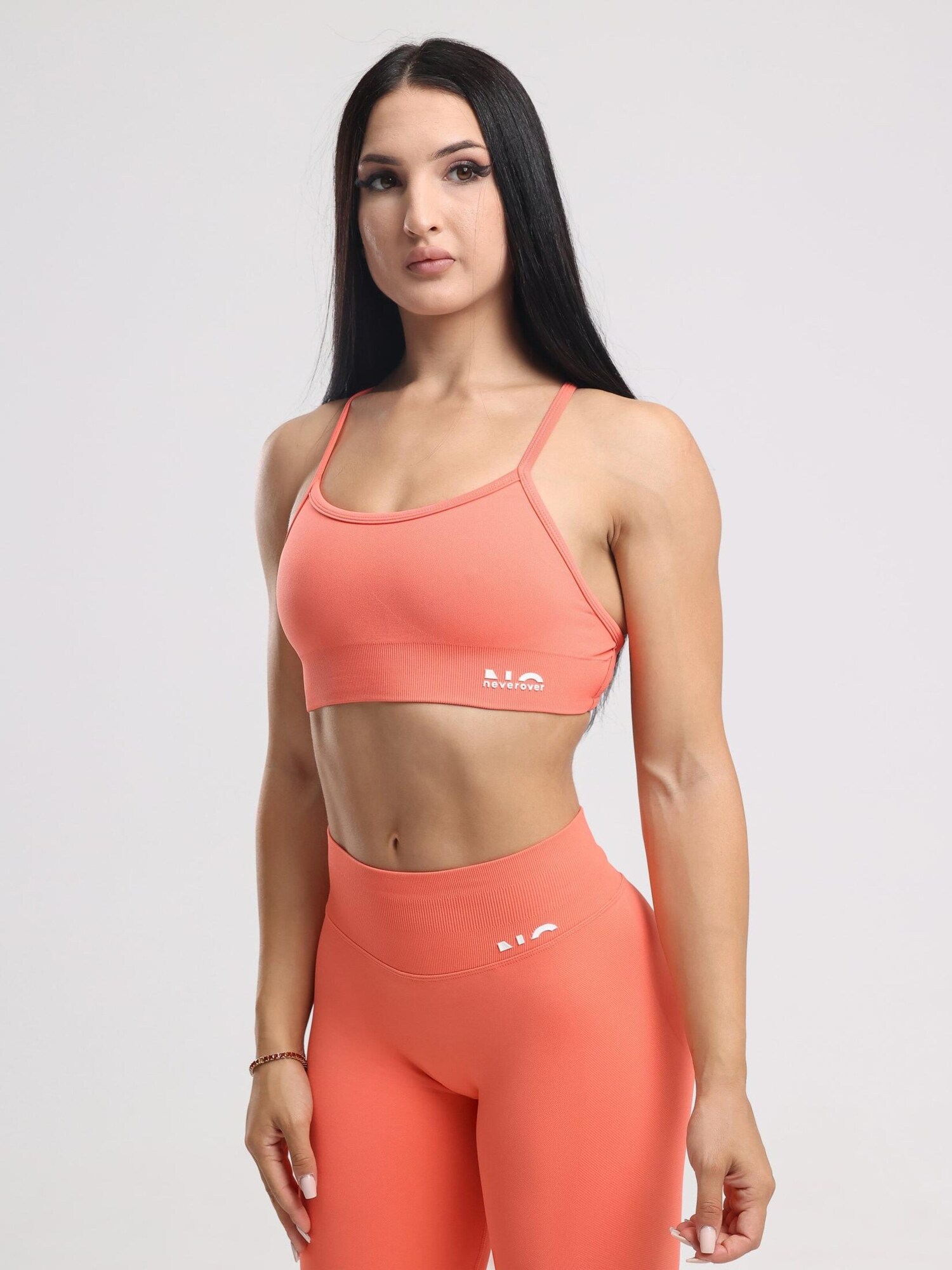 neverover Sujetador deportivo 'Hue Cross-Back Strappy Bra'  coral