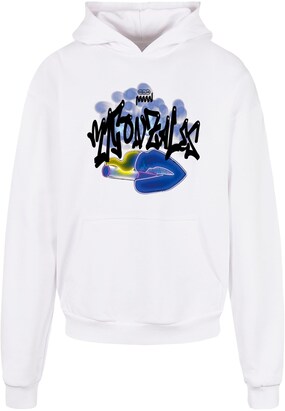 MJ Gonzales Sweatshirt ‘Kiss’ Blauw / Geel / Zwart / Wit