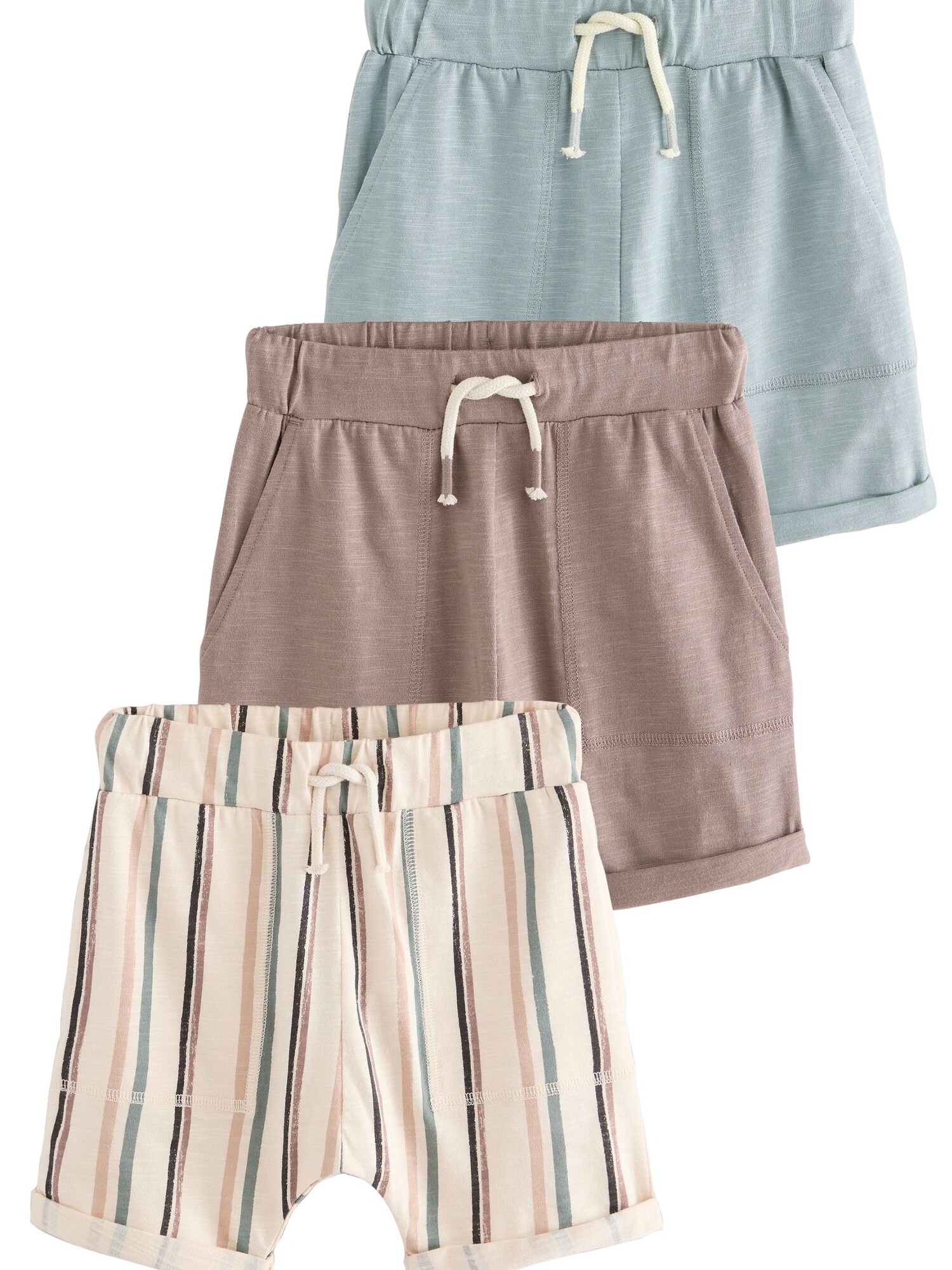Next Pantaloni  bej / maro amestecat / verde amestecat