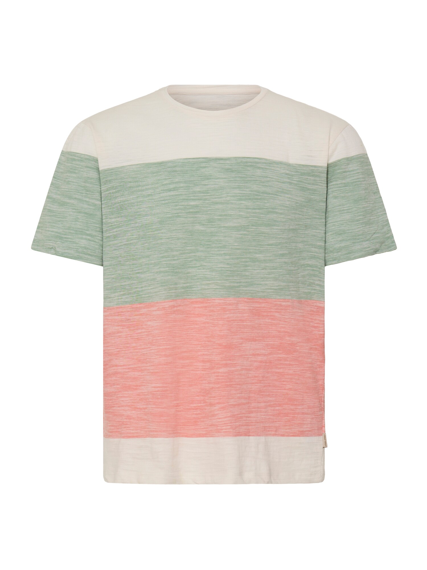 BLEND Tricou BHKEITH  crem / oliv / corai
