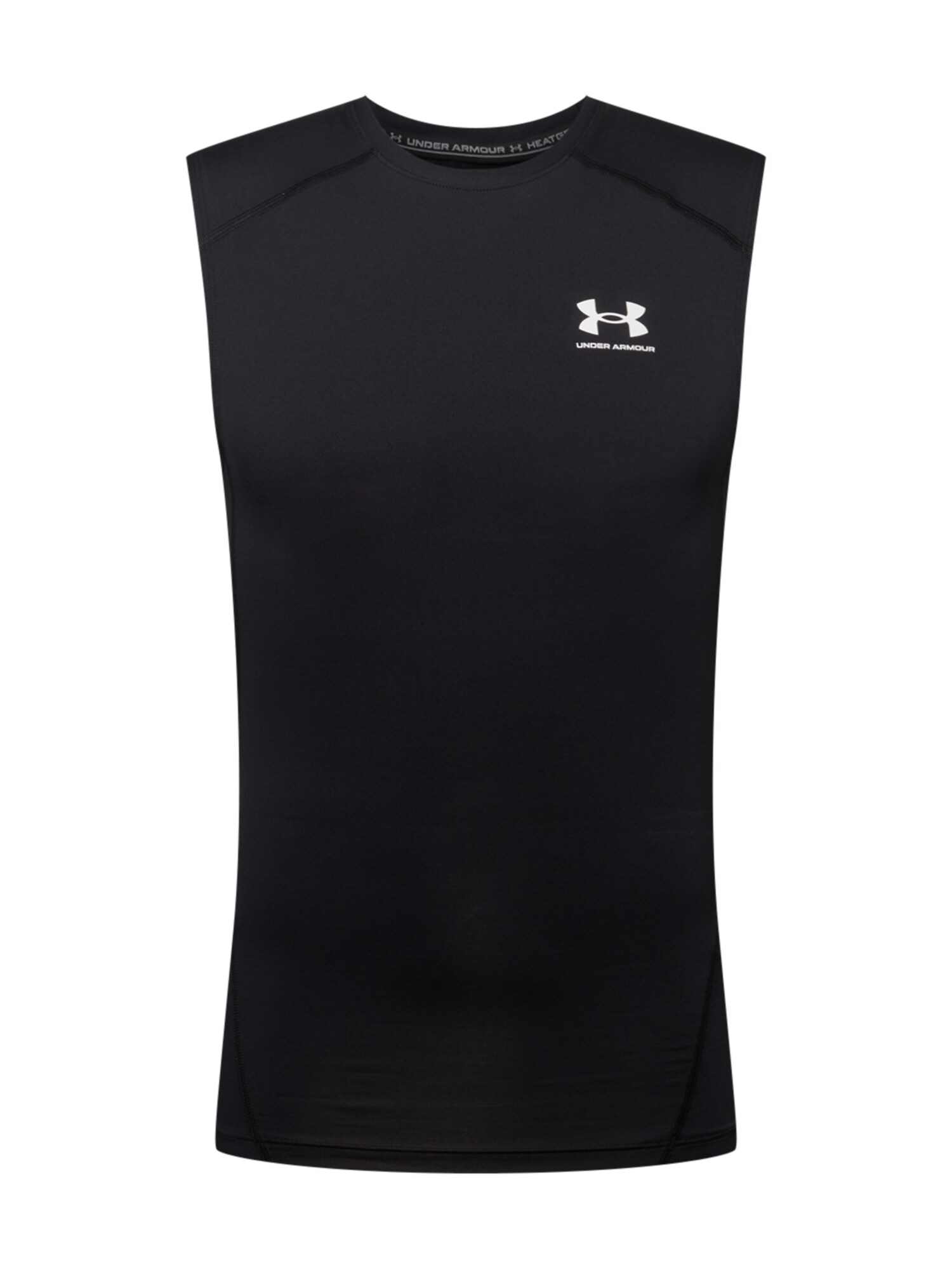UNDER ARMOUR Tricou funcțional  negru / alb