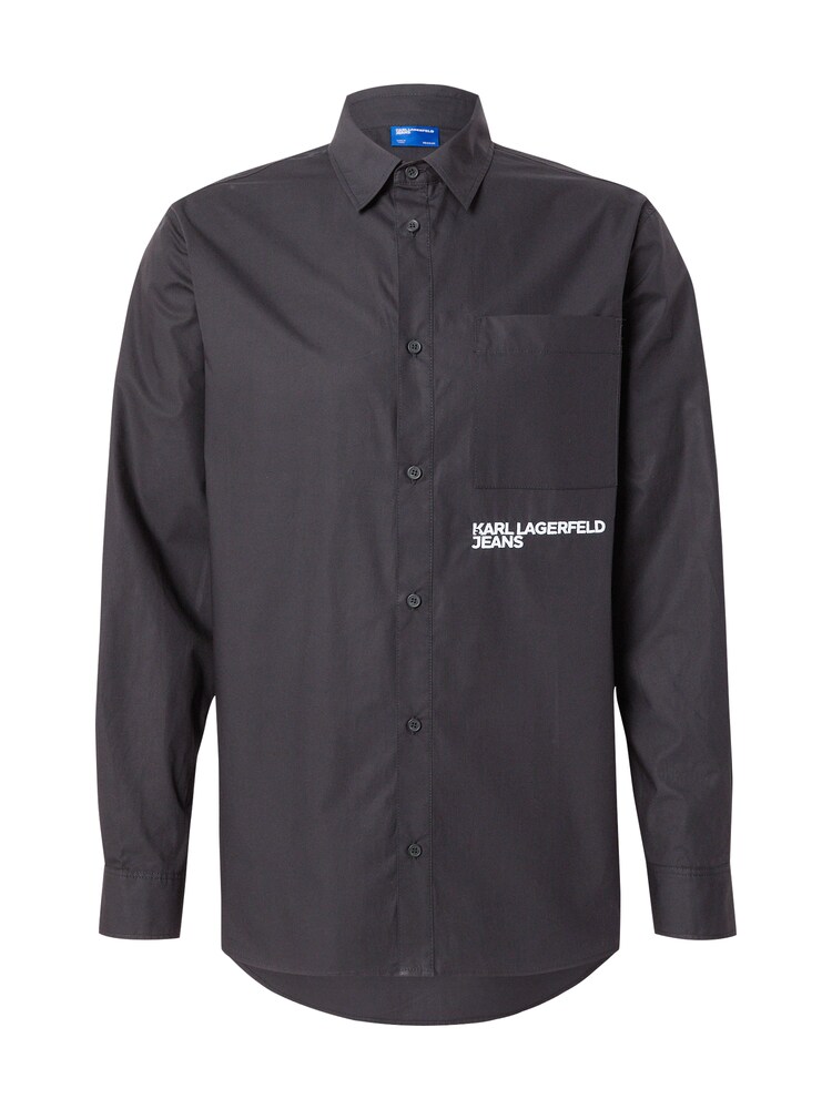 KARL LAGERFELD JEANS Ing Férfi fekete , Méret S