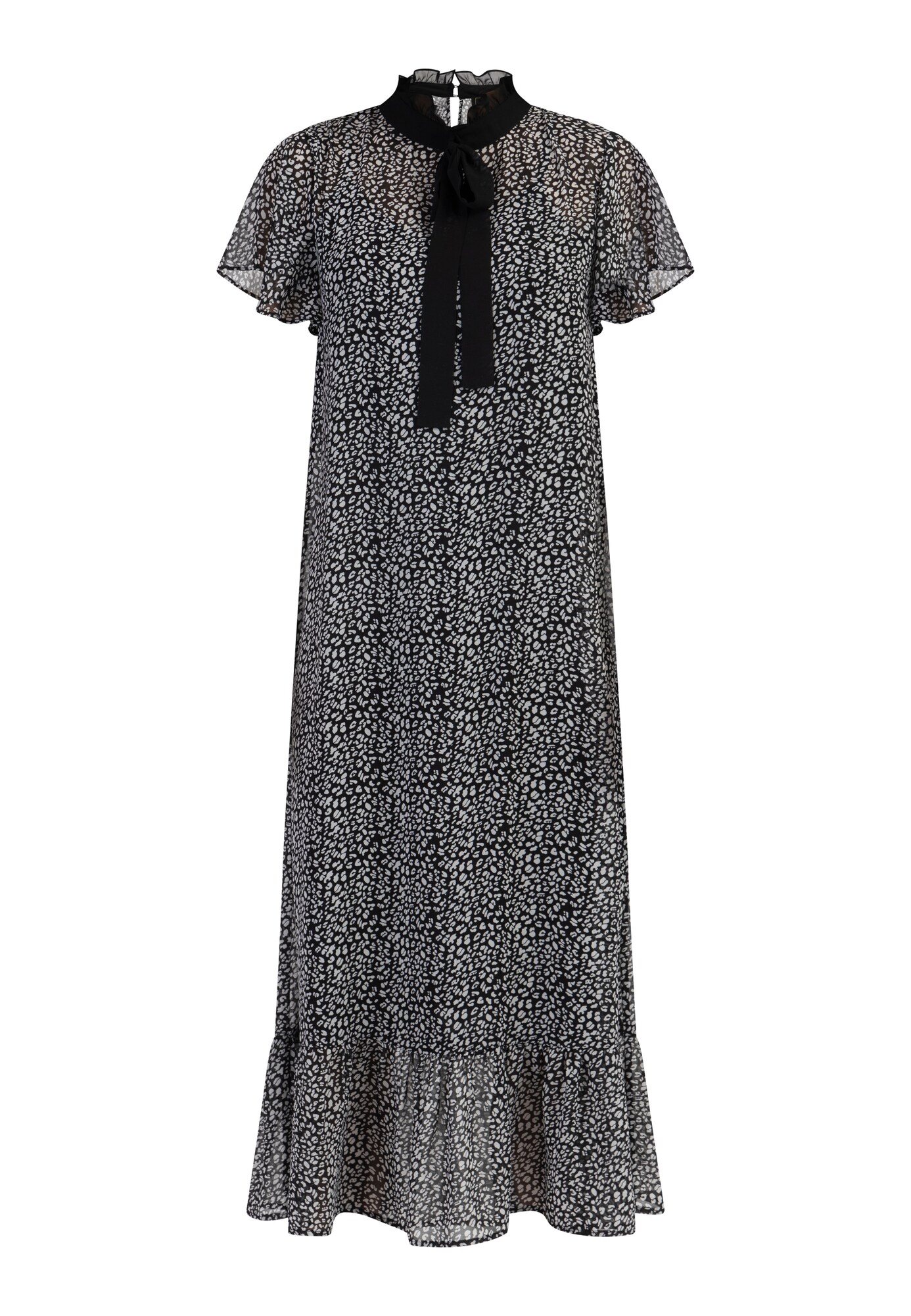 faina Vestido gris / negro