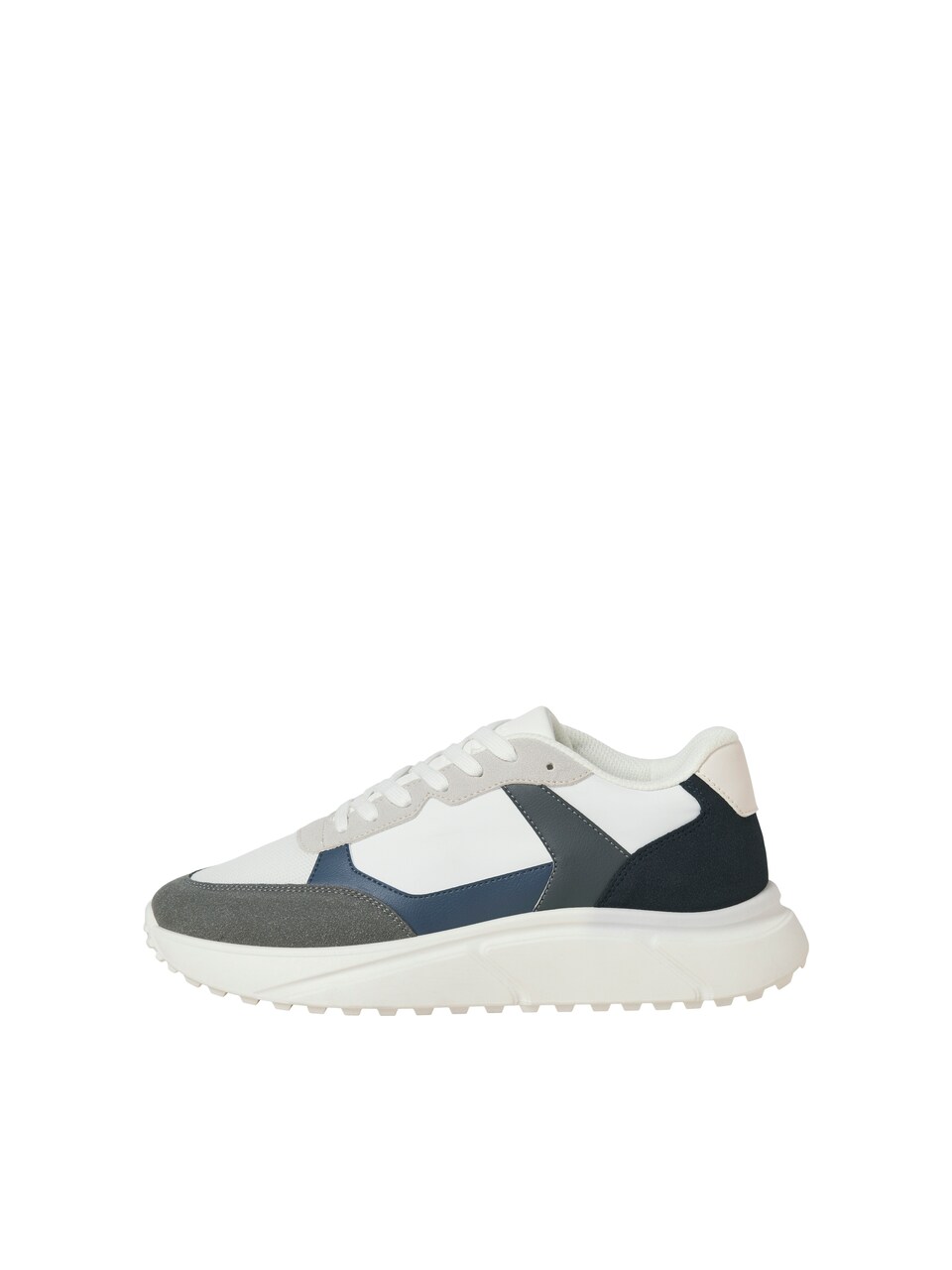 Låg sneaker 'JFWASPIRE' marinblå / mörkgrå / svart