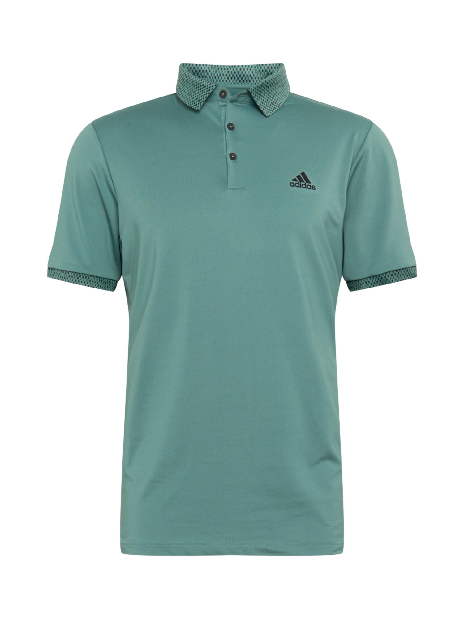 adidas Golf Sportiniai marškinėliai  tamsiai žalia / juoda