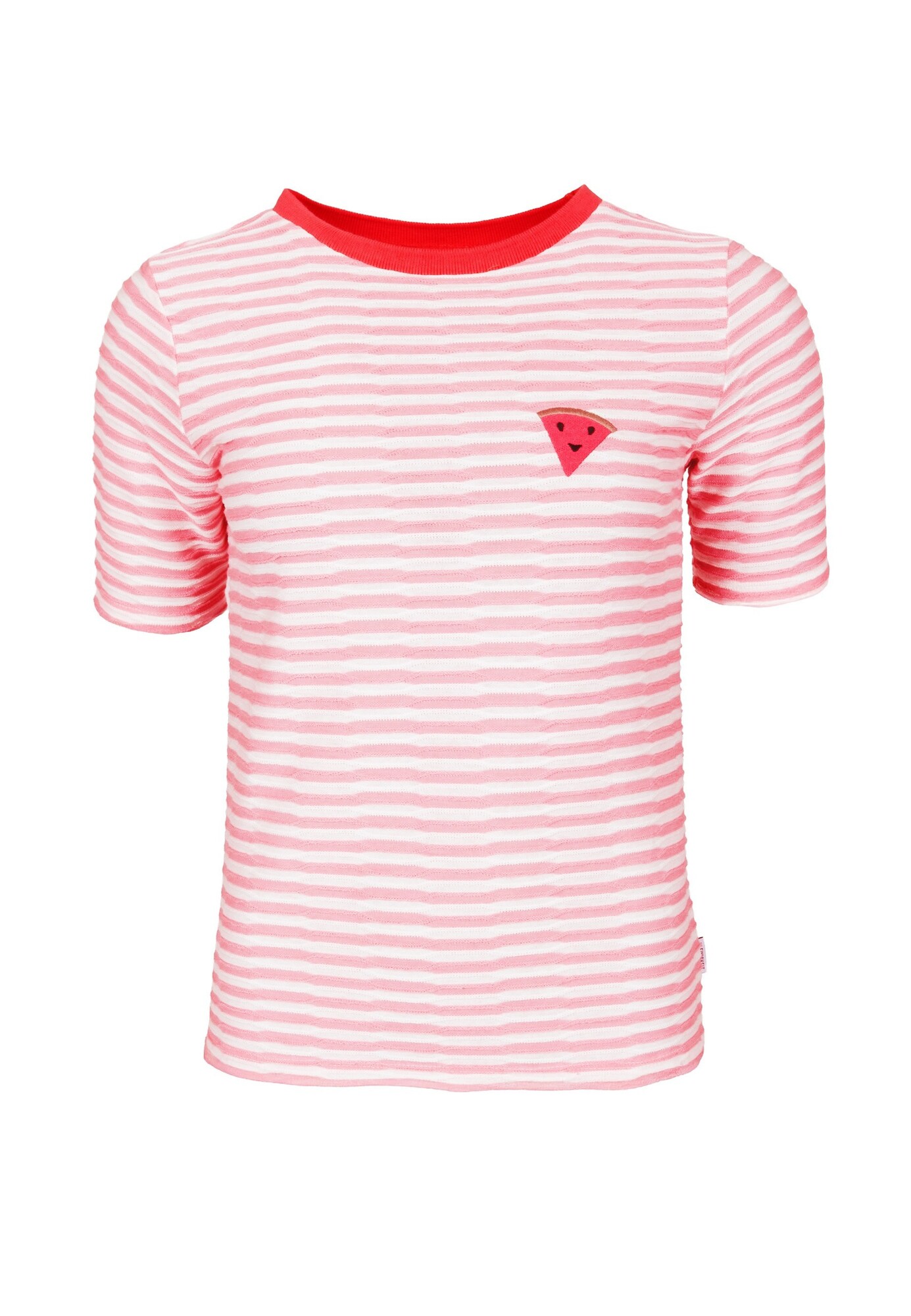 Kleinigkeit Camiseta  rosa / melón / blanco