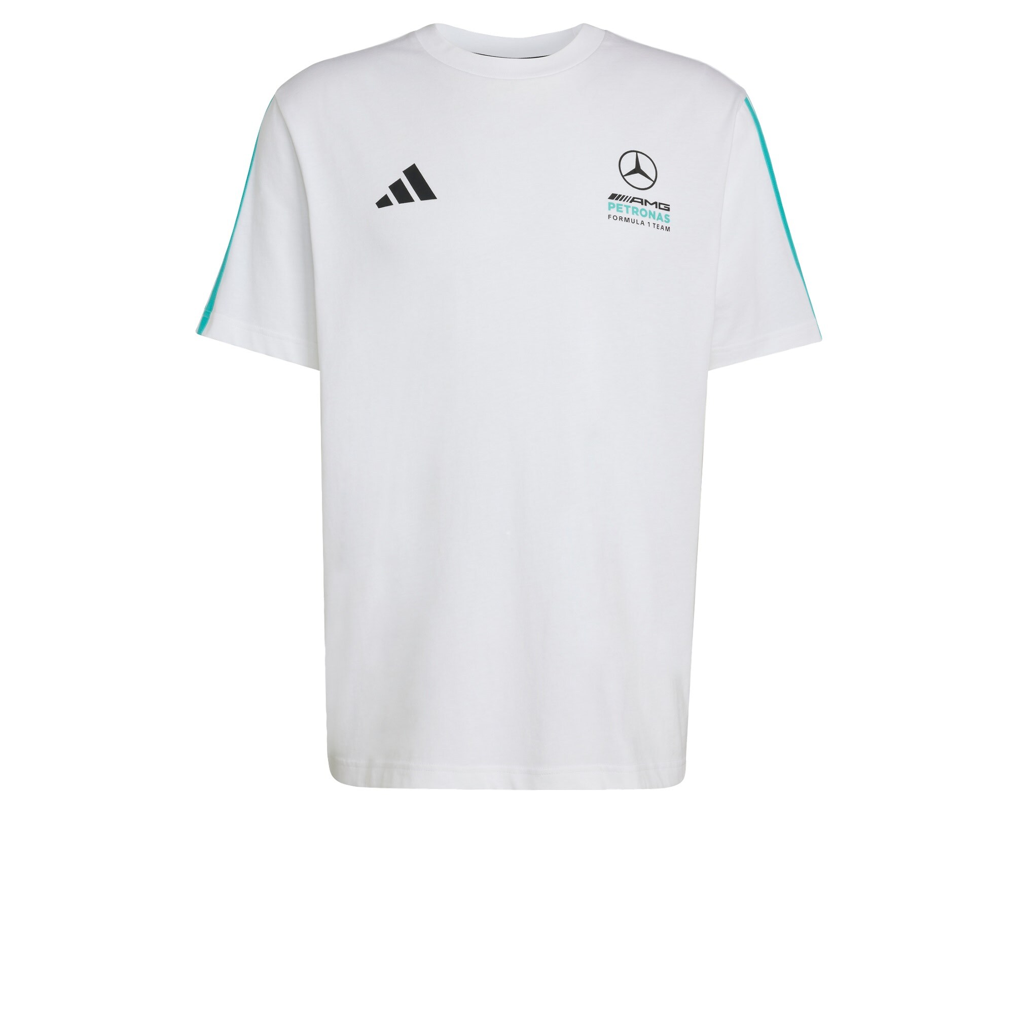 ADIDAS PERFORMANCE Tricou funcțional Mercedes-AMG Petronas Formula 1 Team Dna  albastru aqua / negru / alb