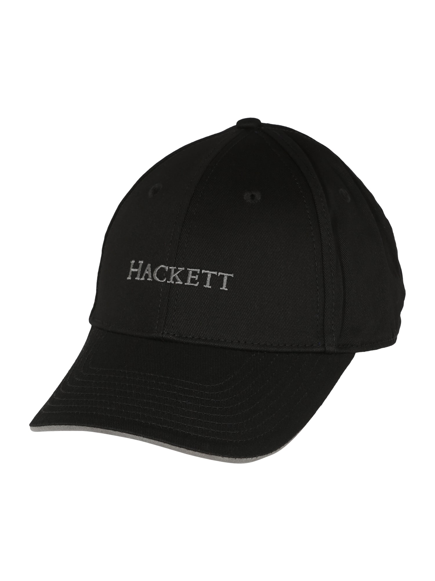 Hackett London Kepurė juoda / pilka