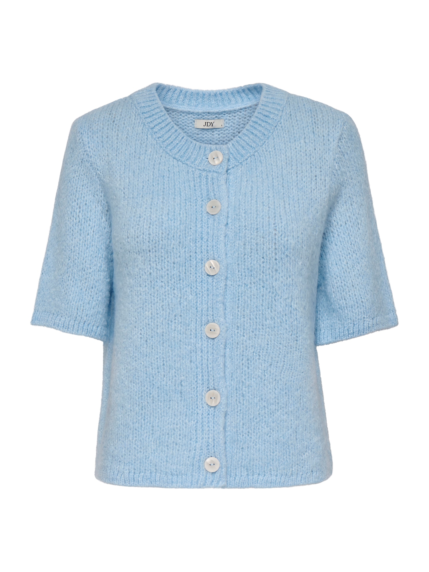 JDY Geacă tricotată JDYLINEA  albastru deschis