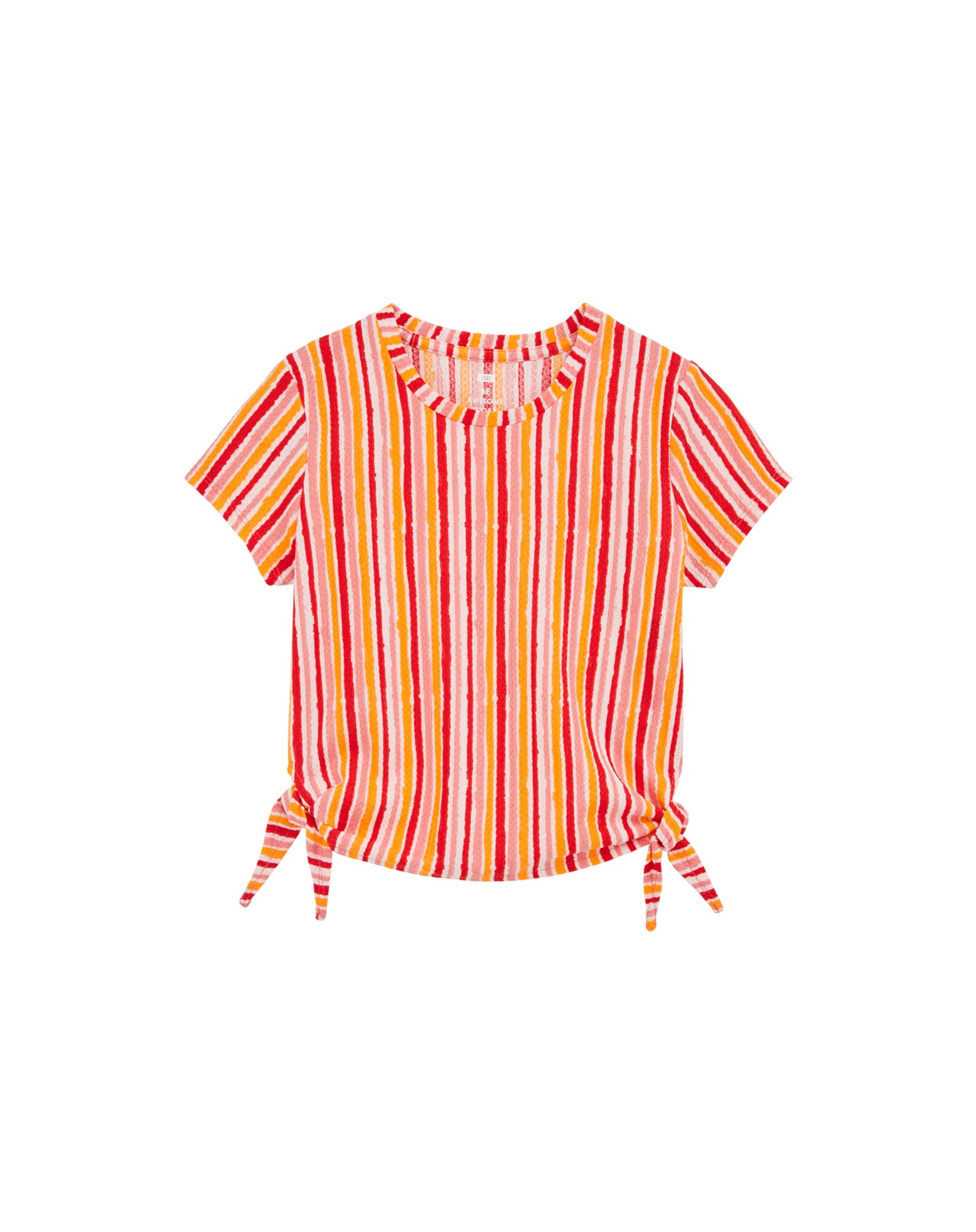 WE Fashion Póló  sötét narancssárga / rózsaszín / sötét-rózsaszín akciós termékkép 1