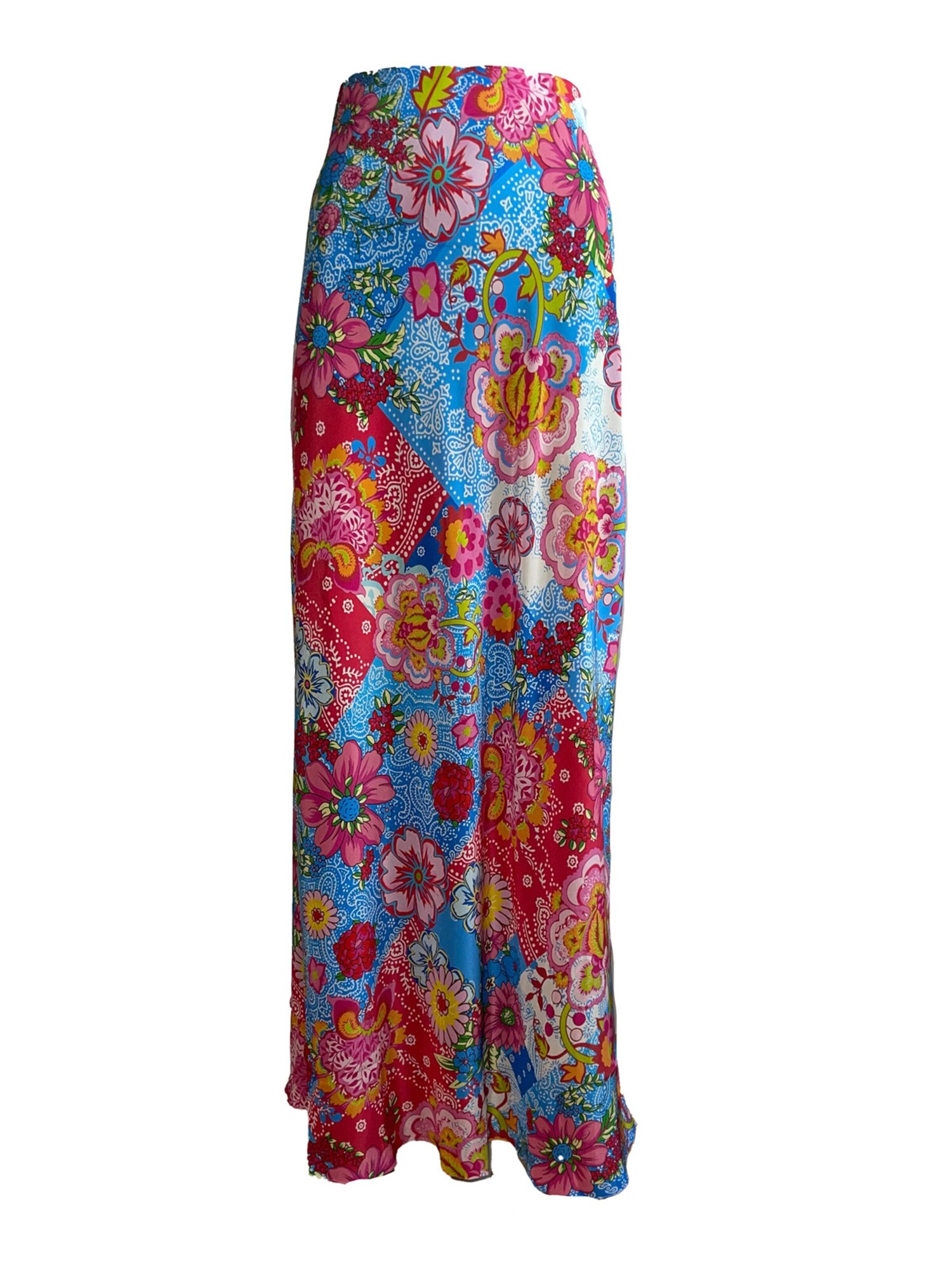Introvertie VIENNA Gonna 'Oia Bias Cut Silk Skirt'  colori misti