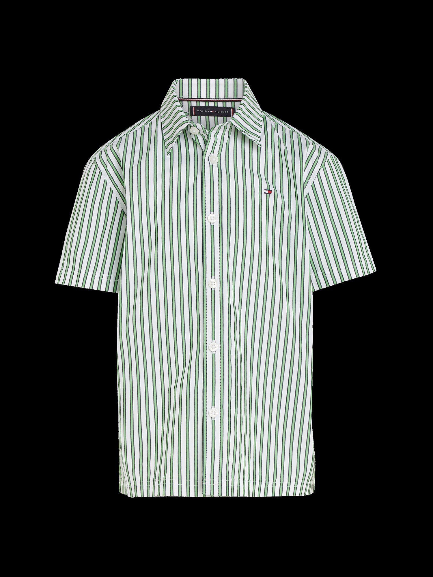 TOMMY HILFIGER Košeľa  námornícka modrá / zelená / červená / biela