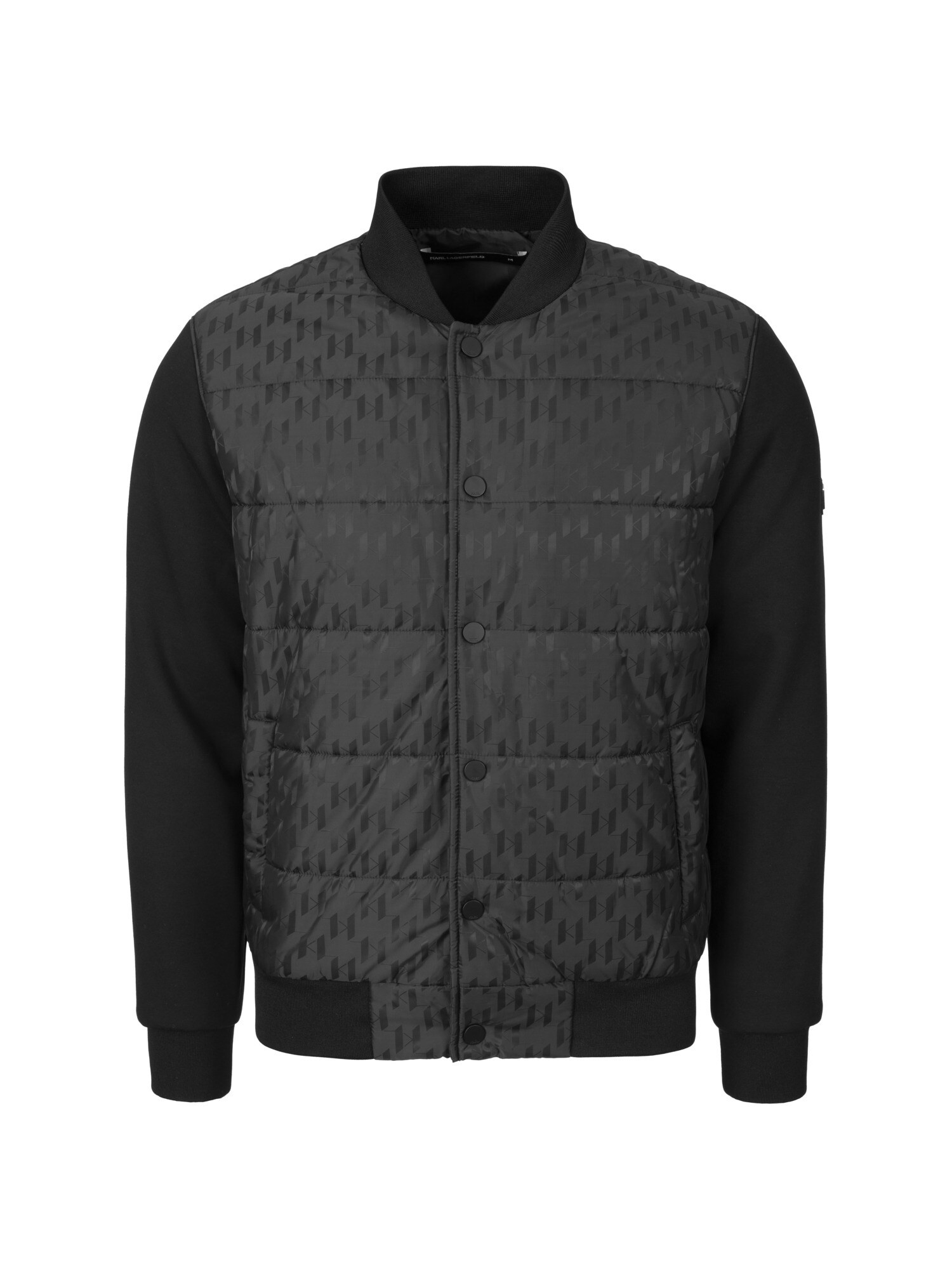 Karl Lagerfeld Chaqueta de entretiempo  antracita / negro