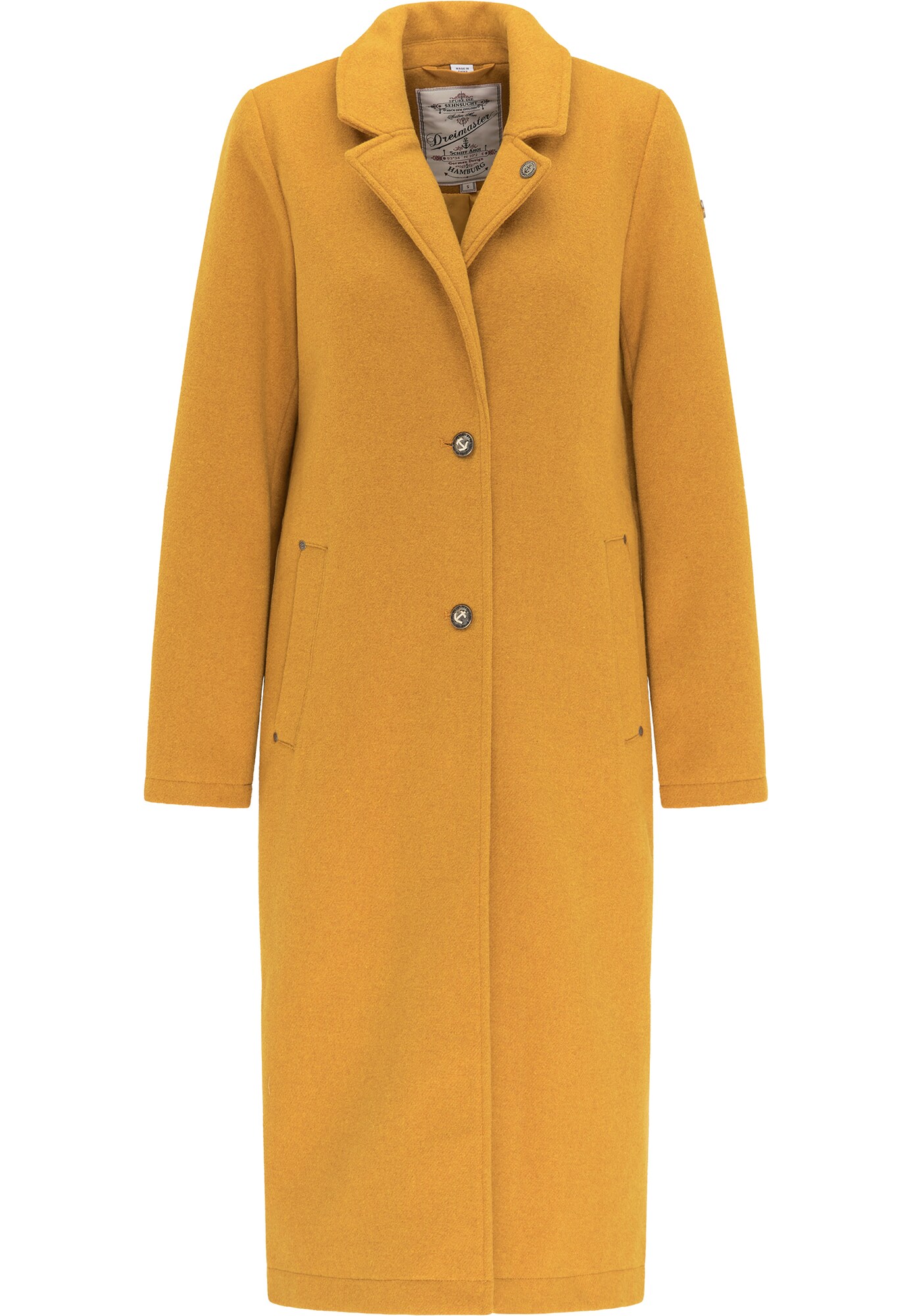 DreiMaster Vintage Rudeninis-žieminis paltas  medaus spalva
