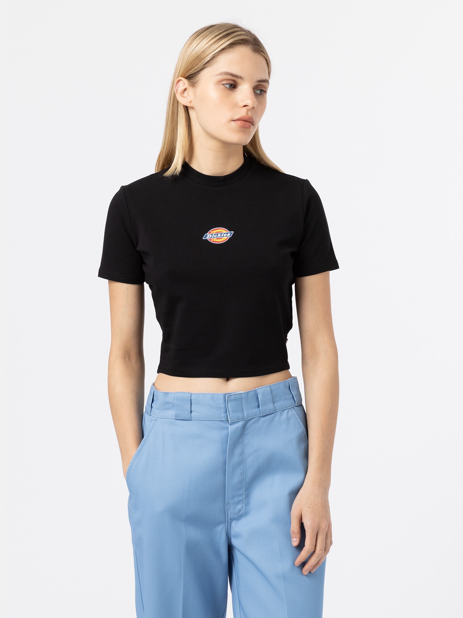 DICKIES Póló  kék / piros / fekete / fehér termék 2. képe
