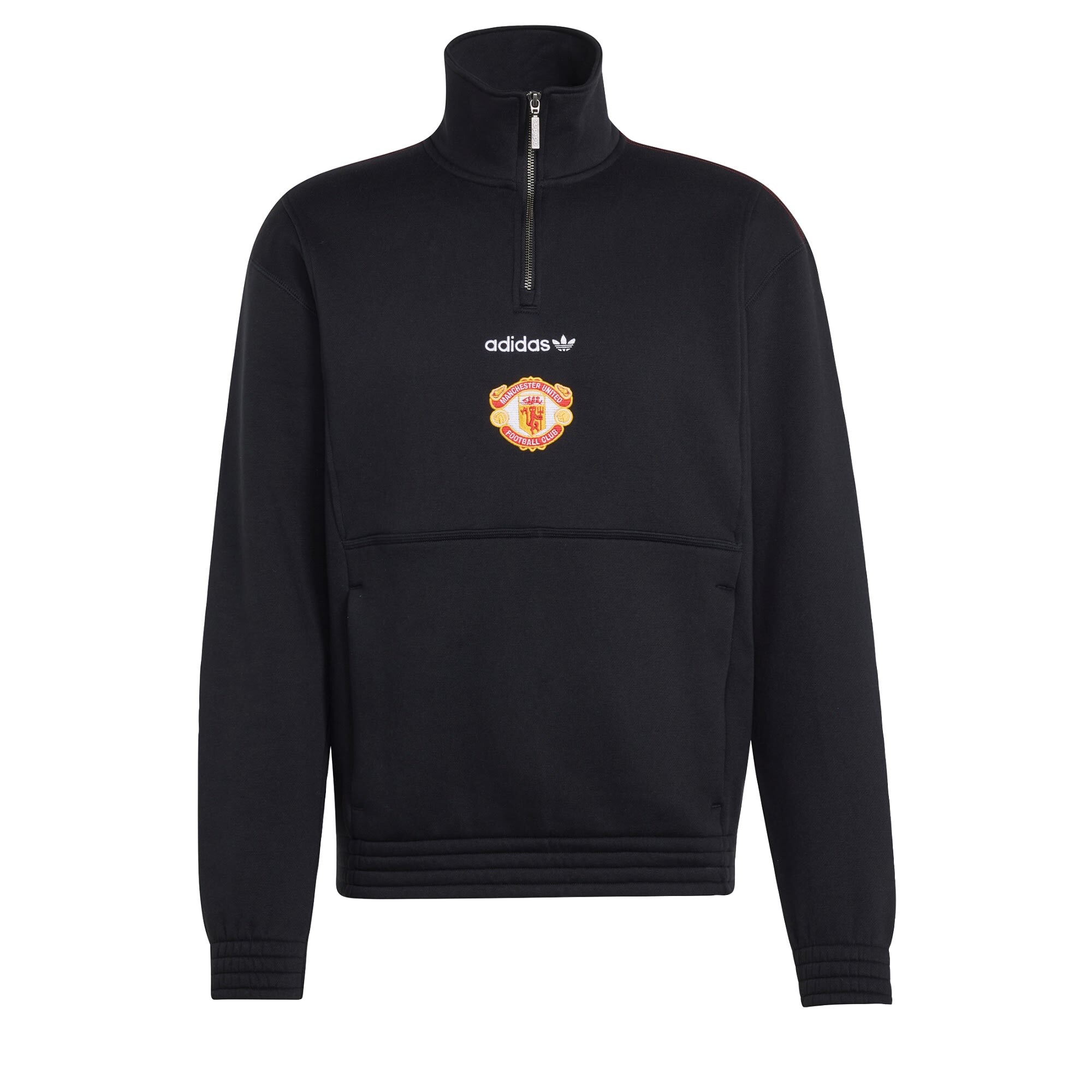 ADIDAS PERFORMANCE Sportska sweater majica 'Manchester United' crna