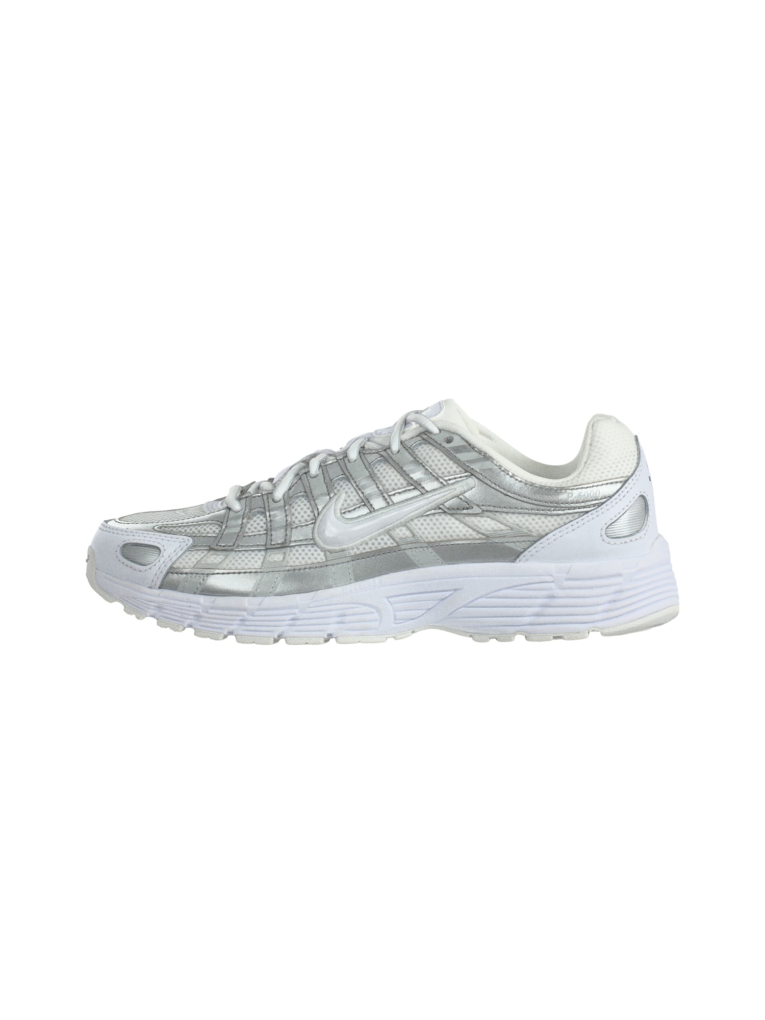 Nike Sportswear Sneaker P-6000 argintiu / alb lână