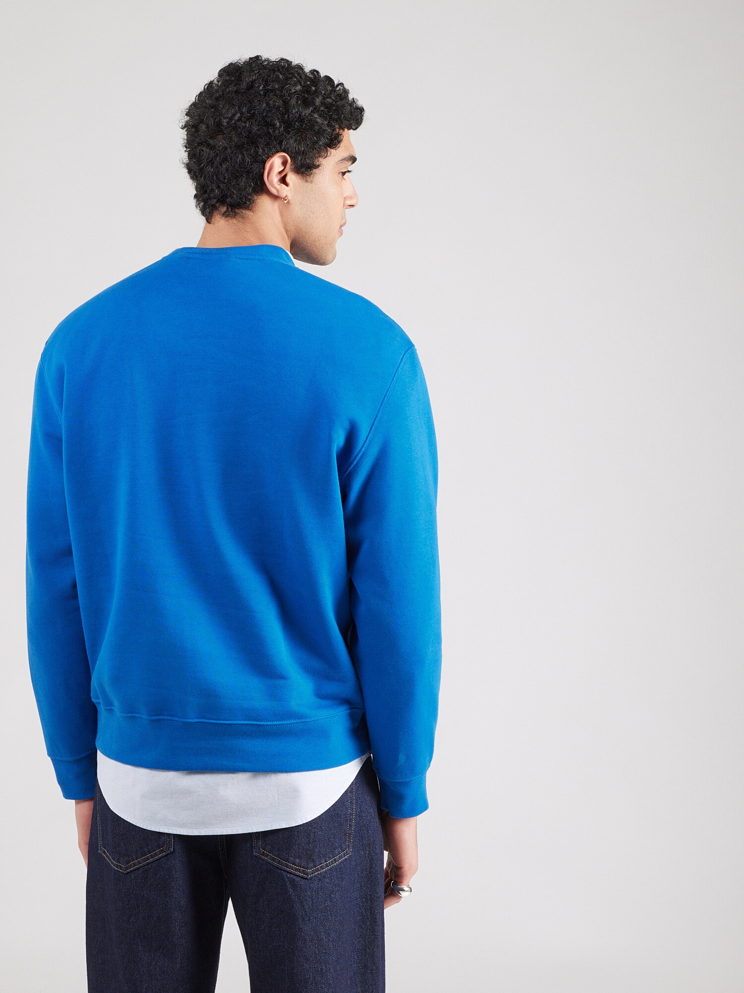 Calvin Klein Jeans Mikina  modrá (obrázok 3)
