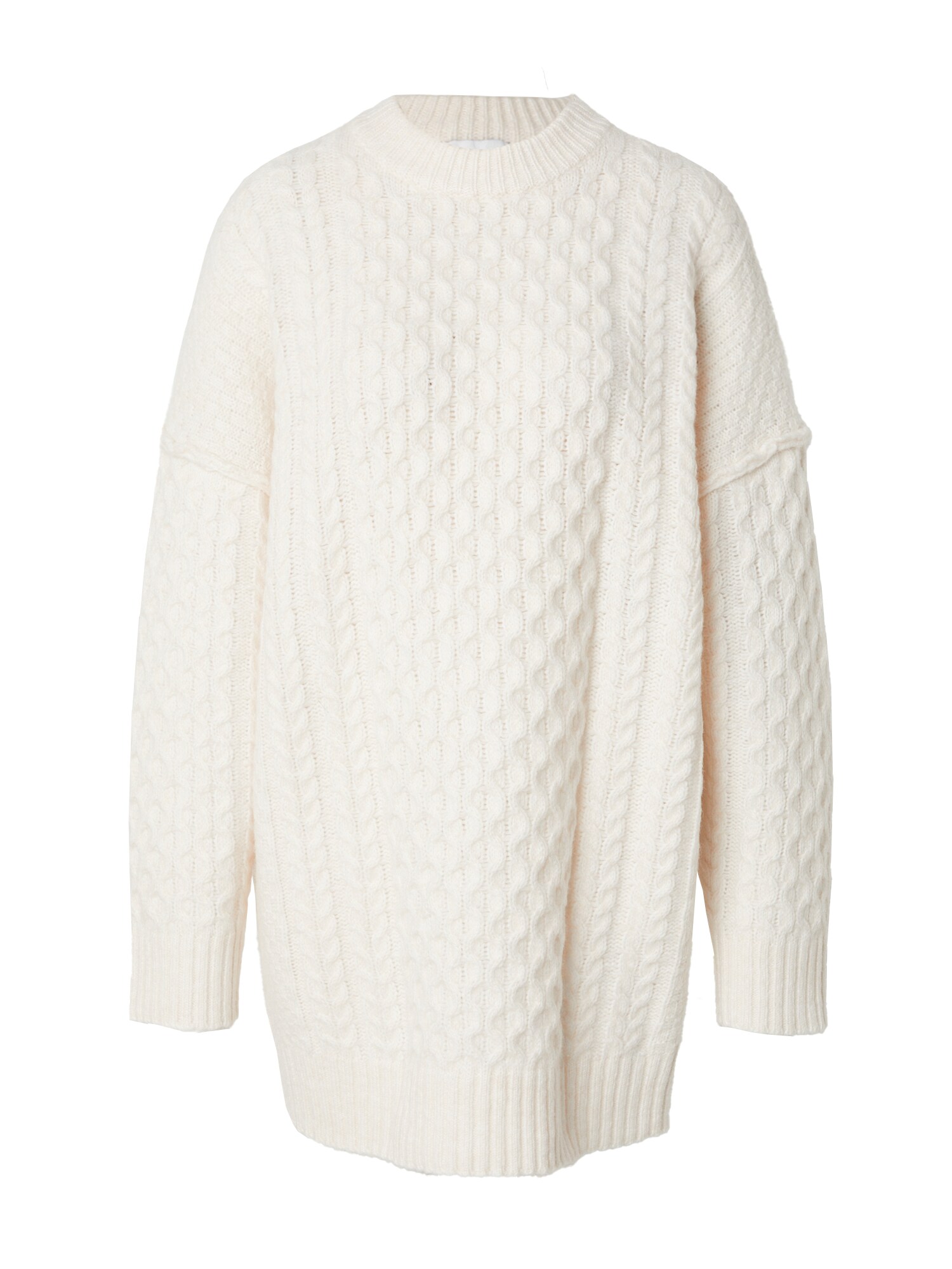 TOPSHOP Pletené šaty svetlobéžová