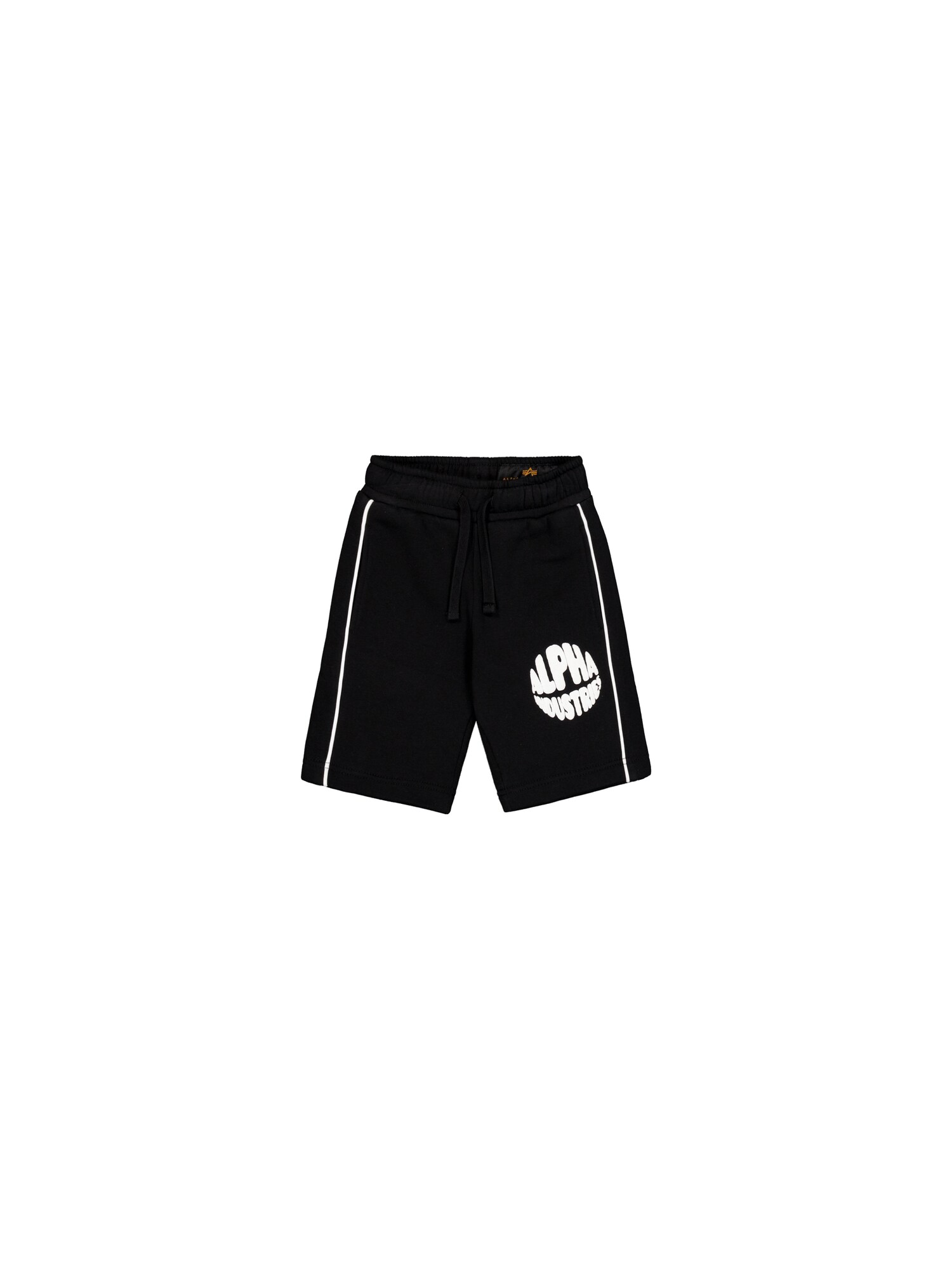 ALPHA INDUSTRIES Pantaloni  negru / alb