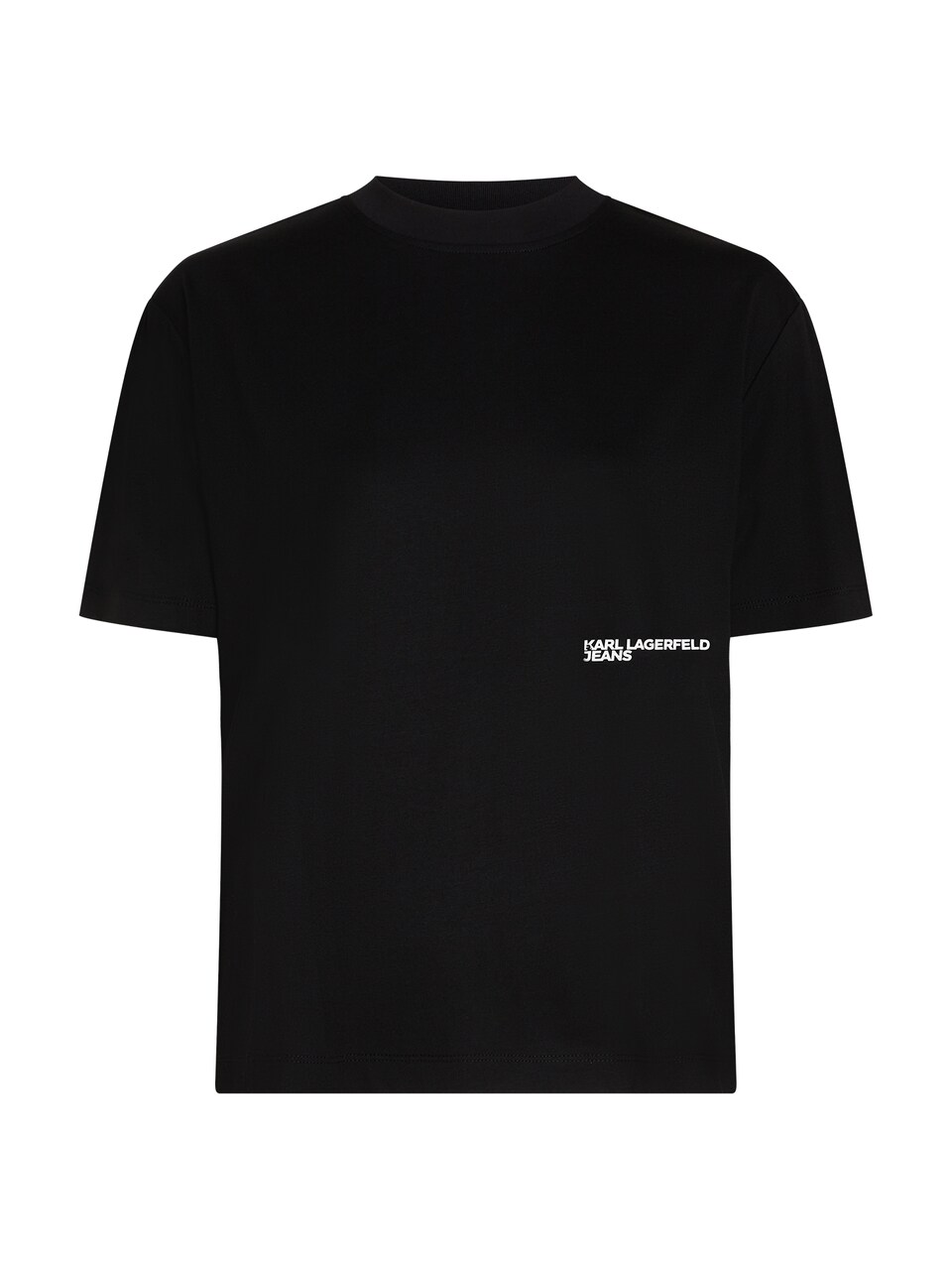T-shirt ljusgrå / svart