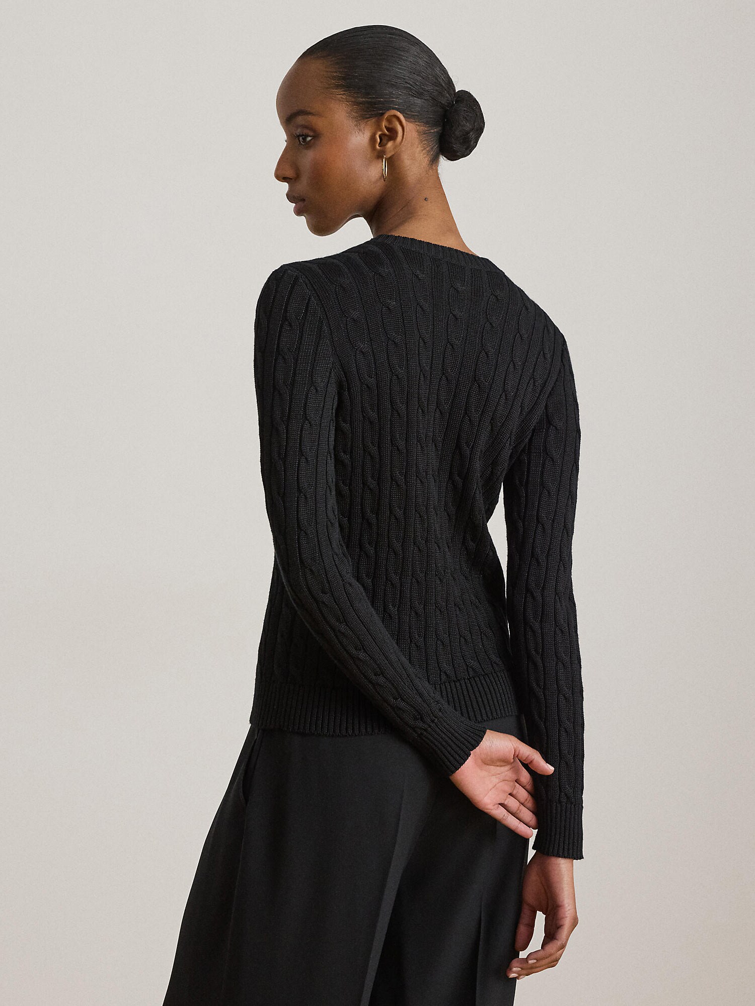 Lauren Ralph Lauren Cárdigan  negro – imagen 3